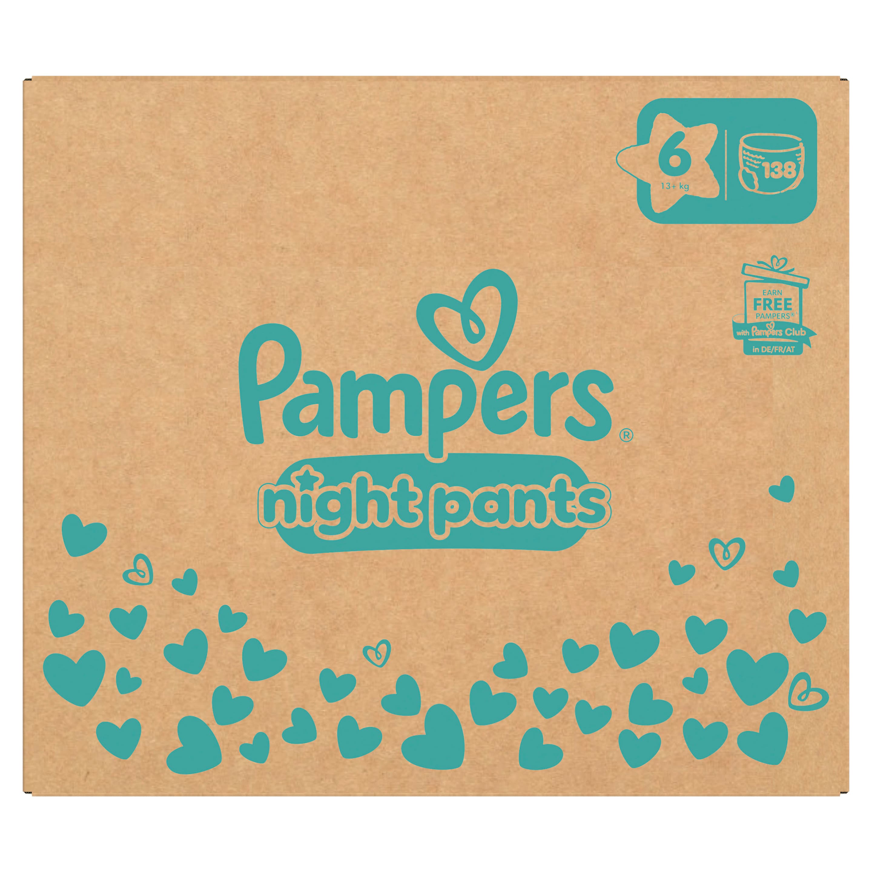 Pampers Baby Dry Windeln Night Pants Gr. 6 15+kg Monatsbox