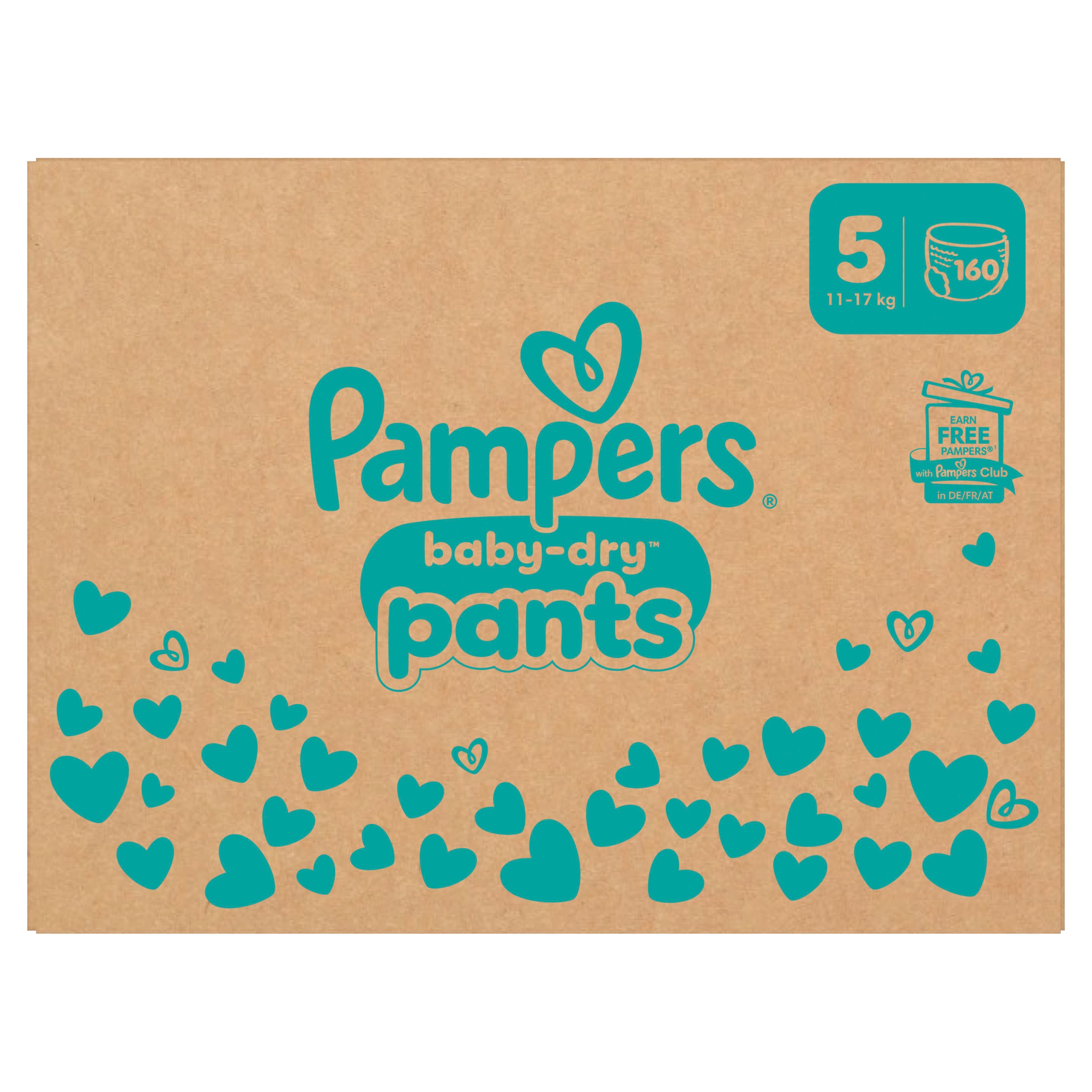 Pampers Baby Dry Pants Gr.5 12-17kg Monatsbox