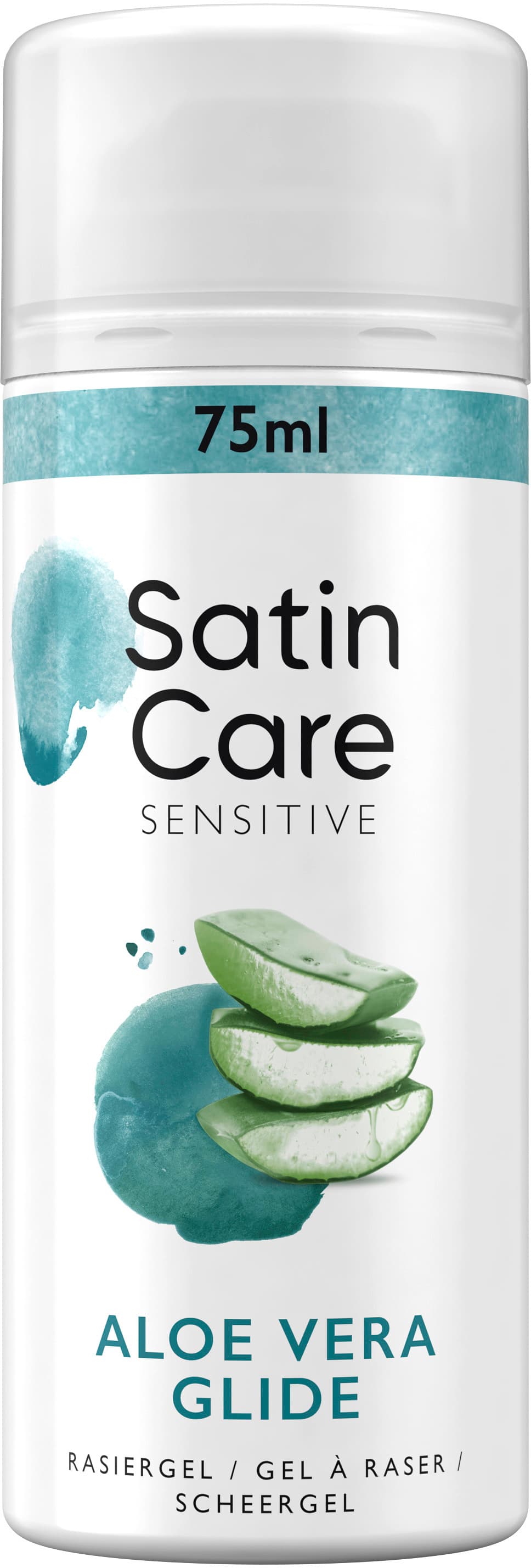Satin Care Gel Aloe Vera Mini Rasiergel