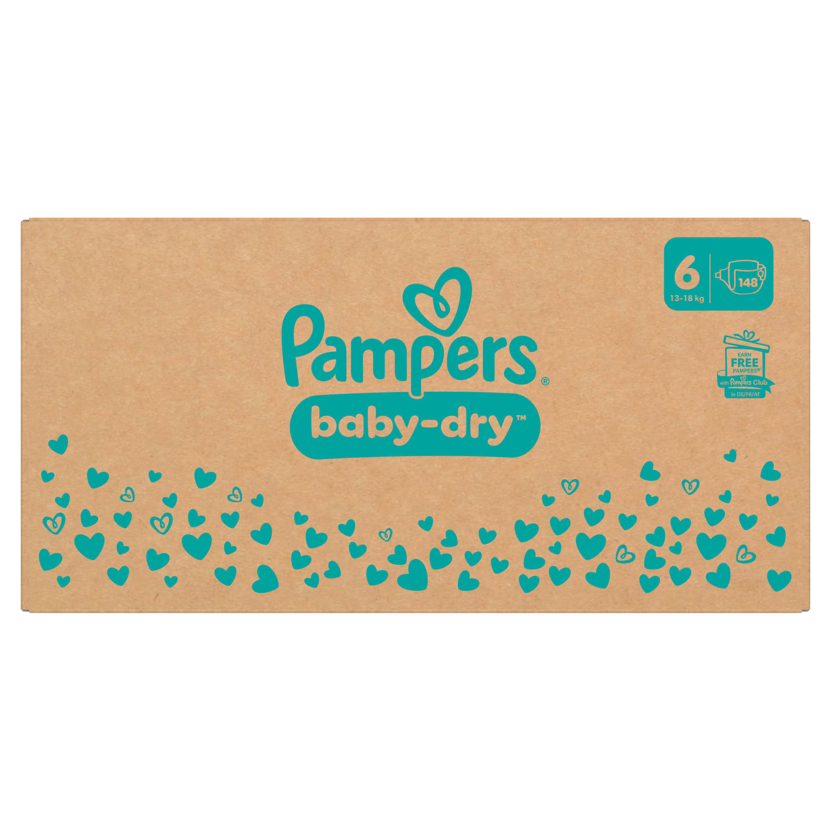 Pampers Baby Dry Gr. 6 13-18kg Monatsbox