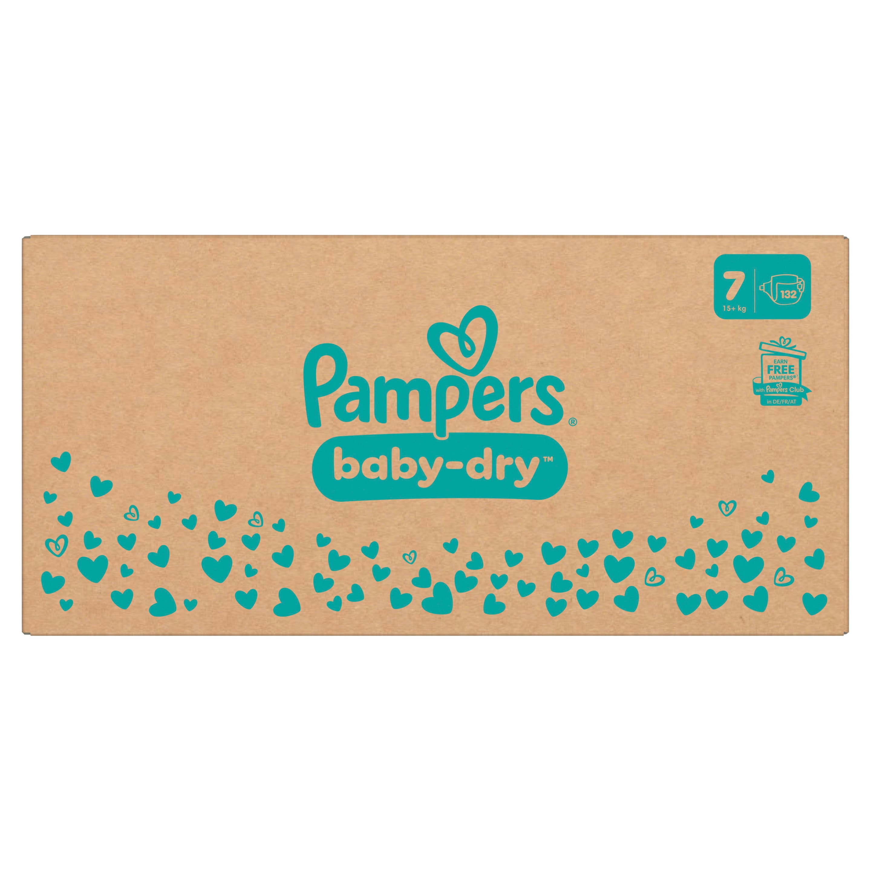 Pampers Baby Dry Gr.7 15+kg Monatsbox