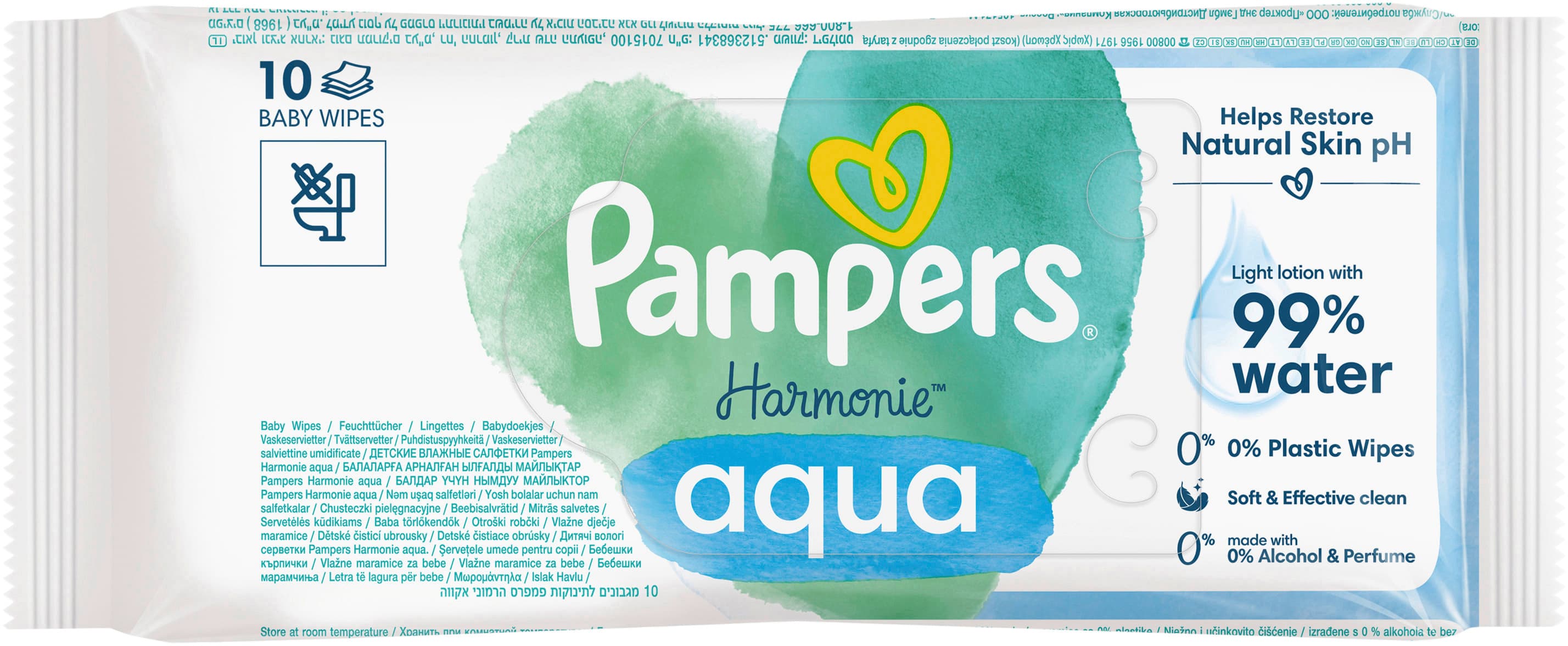 Pampers Feuchttücher Aqua