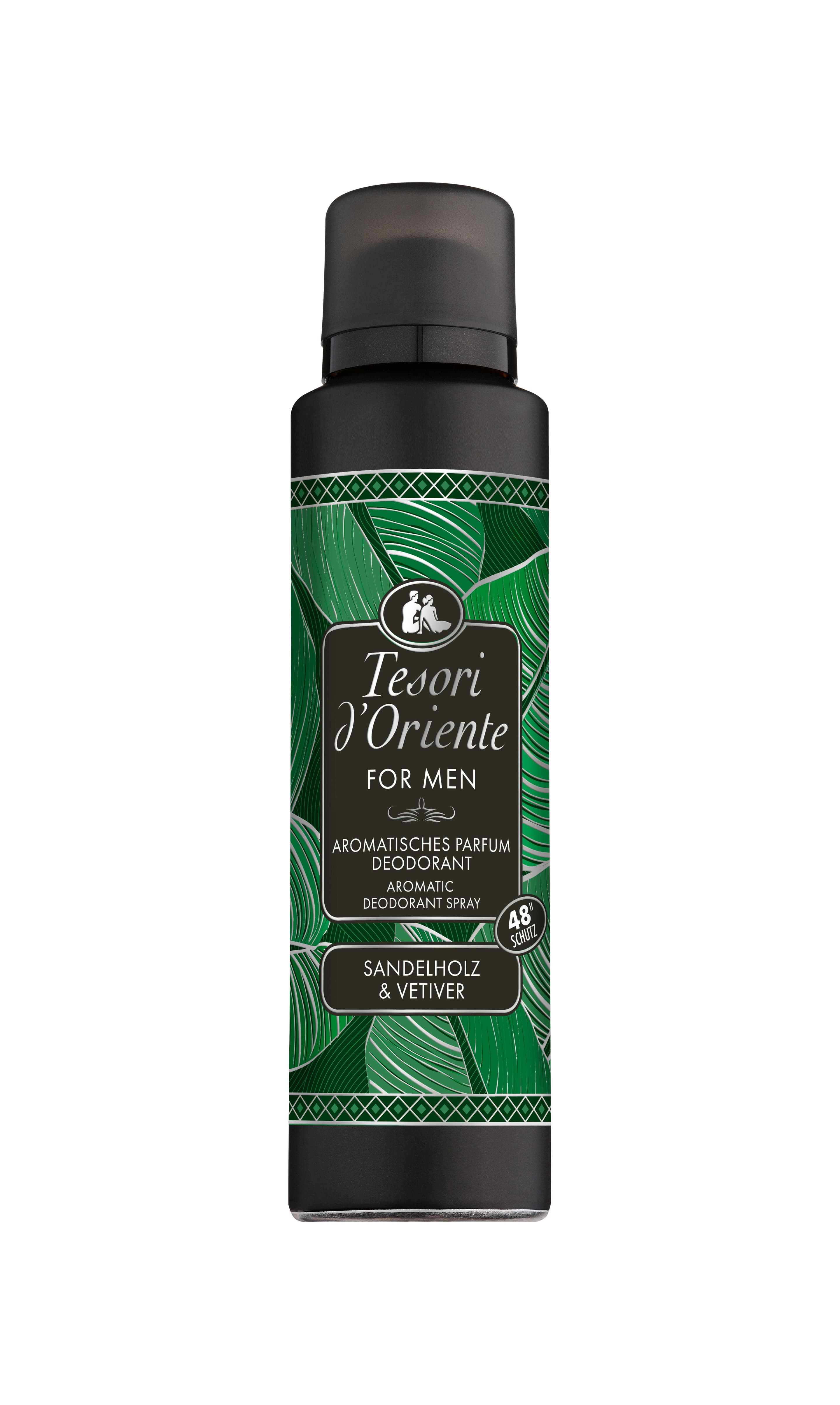 Tesori d'Oriente Deodorant for Men Sandelholz & Vetiver