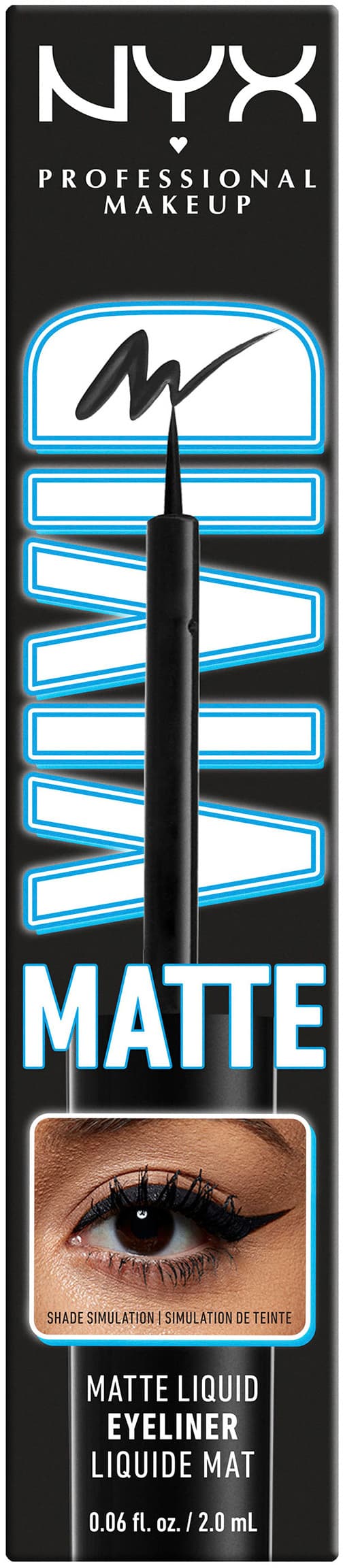 NYX PROFESSIONAL MAKEUP VIVID MATTE Liquid Liner