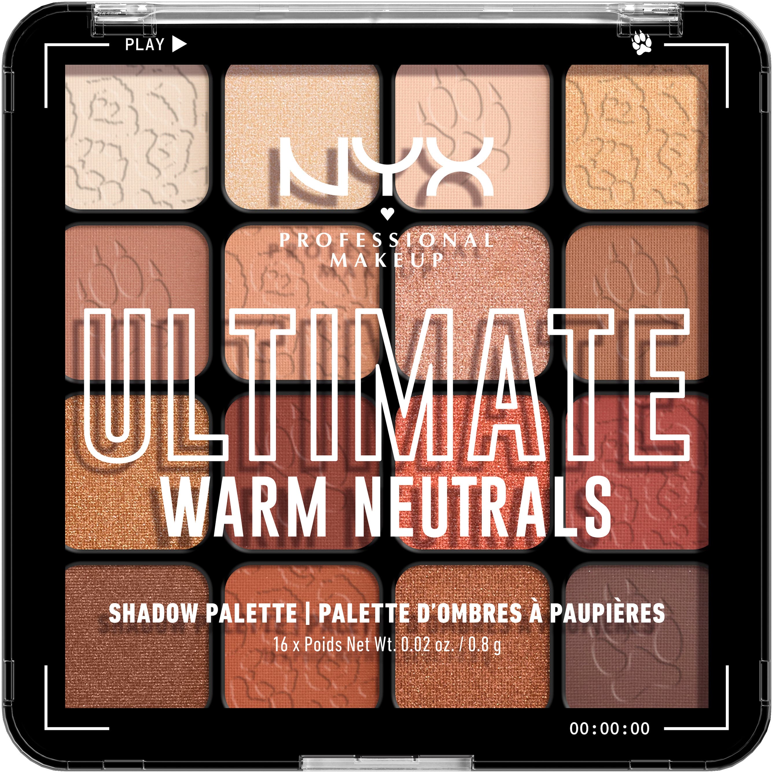 NYX PROFESSIONAL MAKEUP Lidschattenpalette