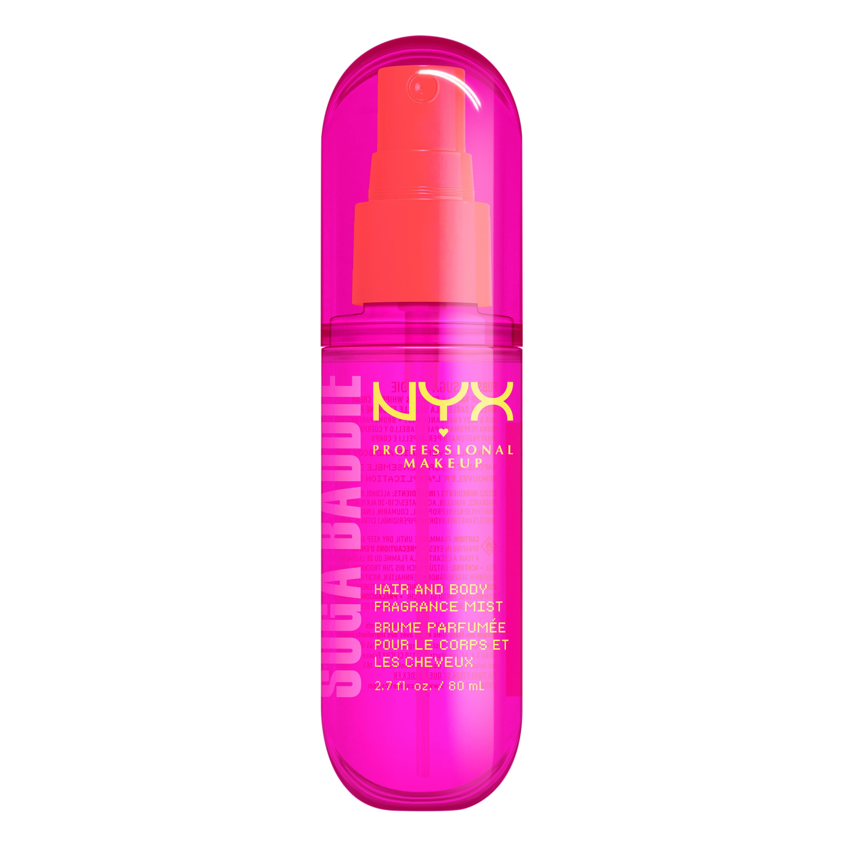 NYX PROFESSIONAL MAKEUP Fat Oil Body Hair & Body Fragrance Mist Suga Baddie