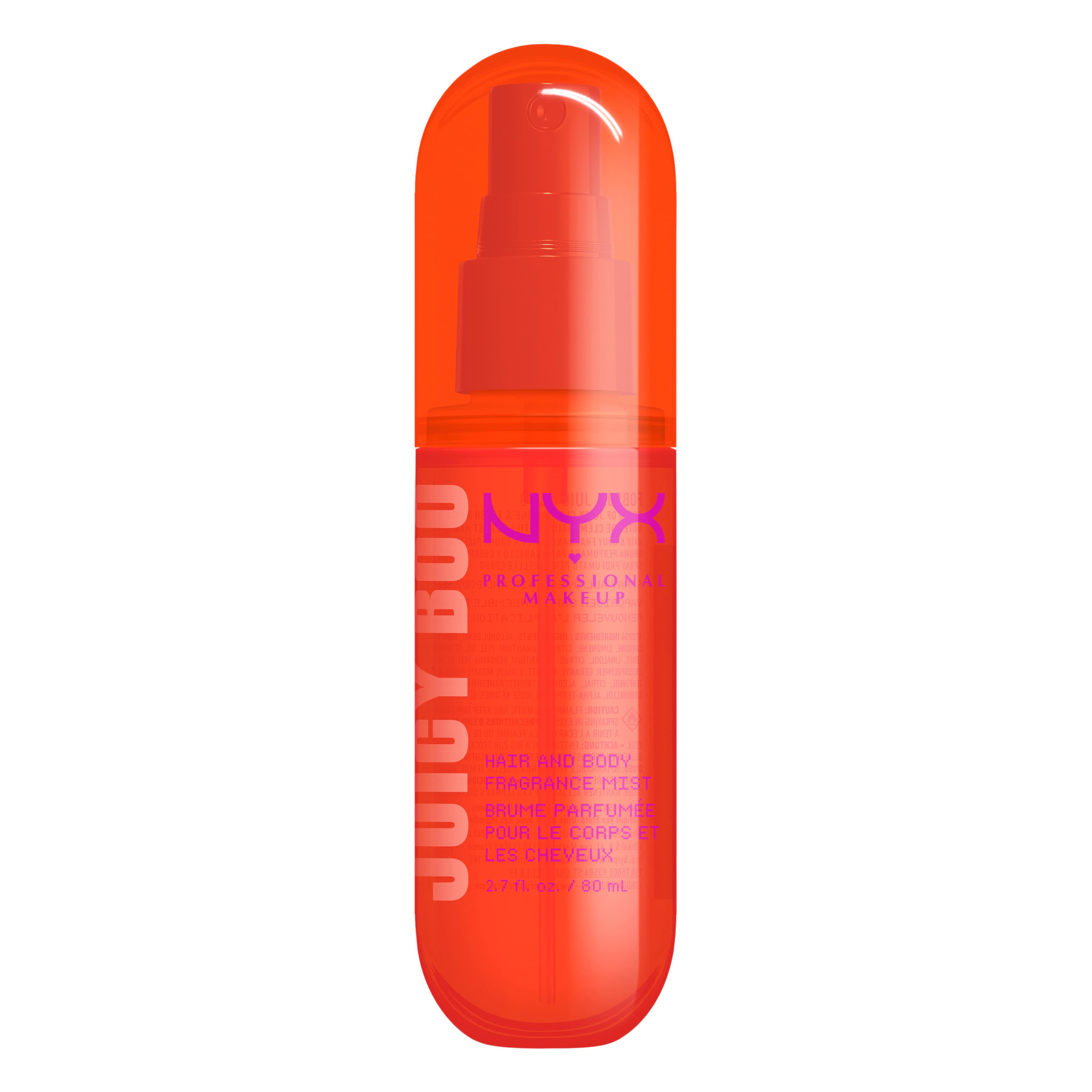 NYX PROFESSIONAL MAKEUP Fat Oil Body Hair & Body Fragrance Mist Coconut Cutie Juicy Boo