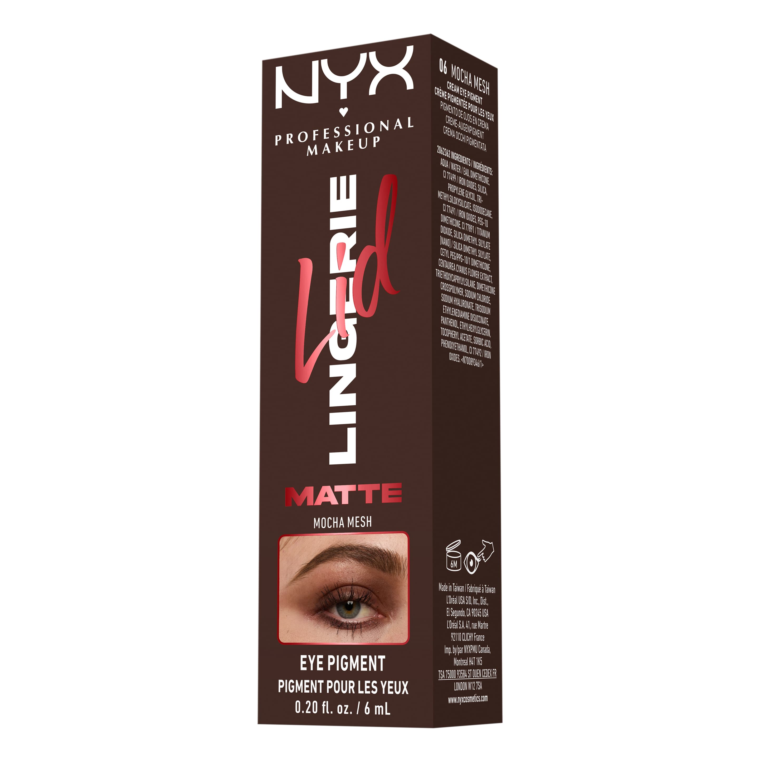 NYX PROFESSIONAL MAKEUP Lid Lingerie Cream Eye Pigment Lidschatten