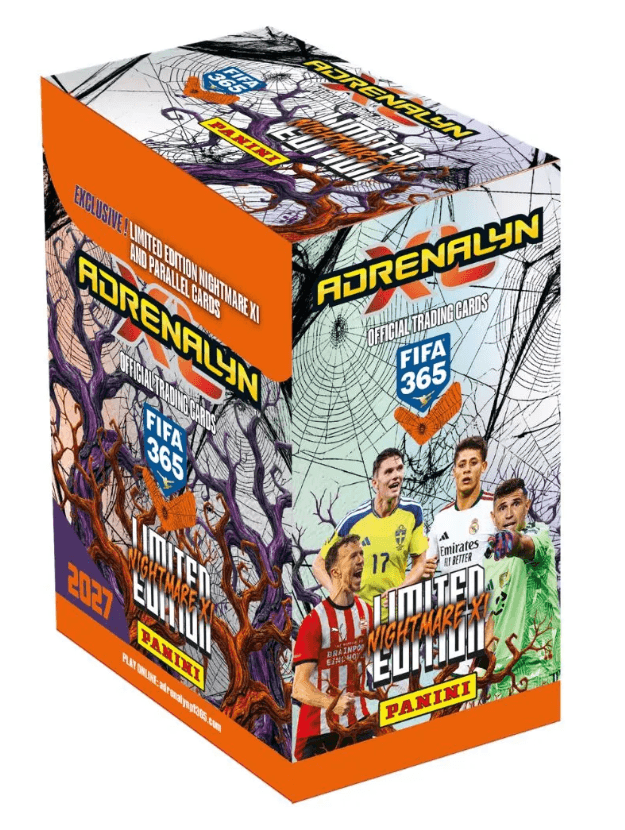 Panini FIFA 365 Adrenalyn XL 2027 Nightmare XI Pack – 10 Trading Cards
