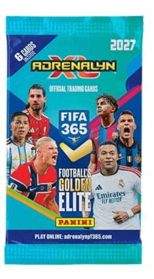 Panini FIFA 365 Adrenalyn XL 2027 Booster – 6 Trading Cards