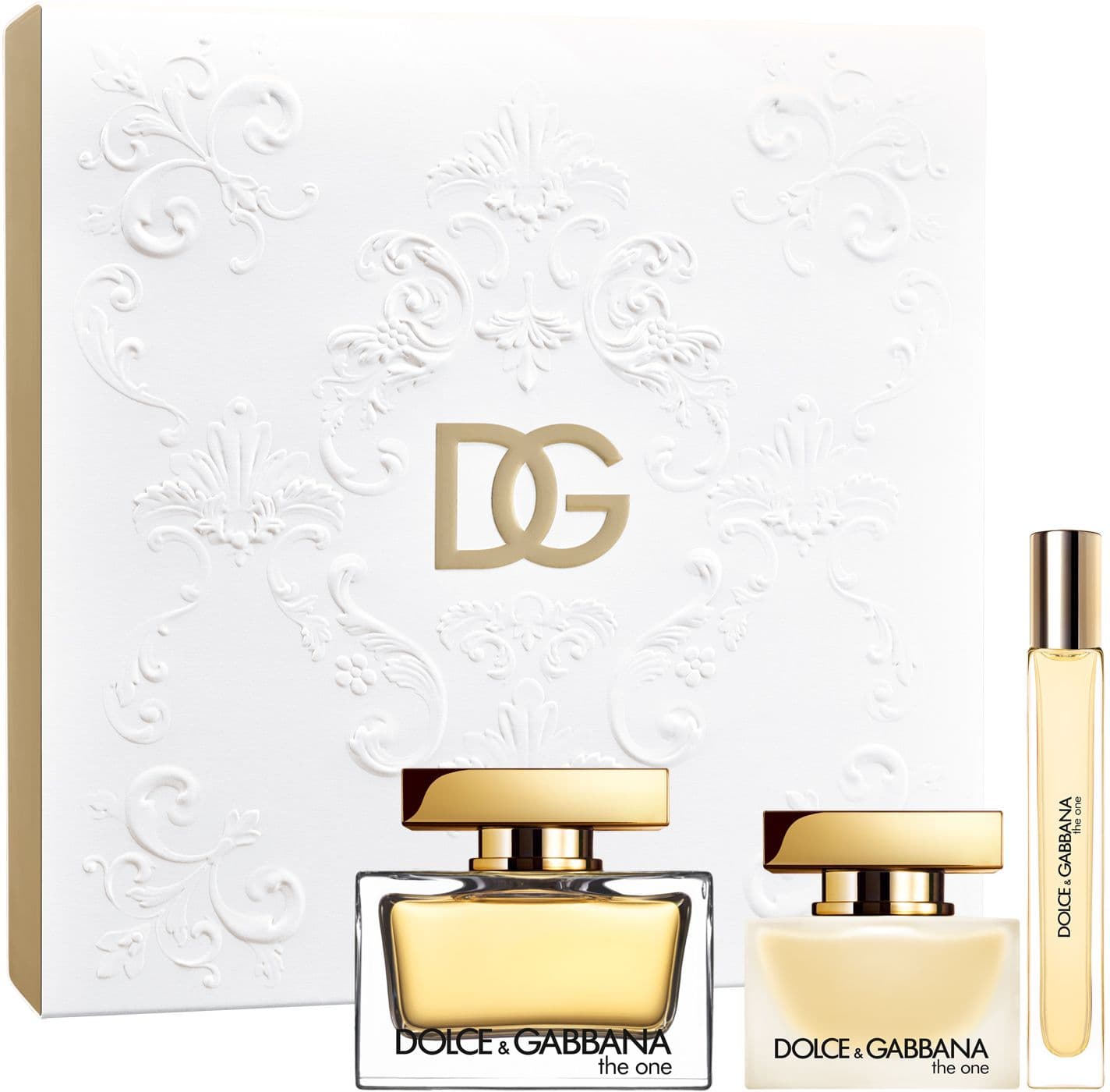 DOLCE&GABBANA The One Eau de Parfum Trio Geschenkpackung