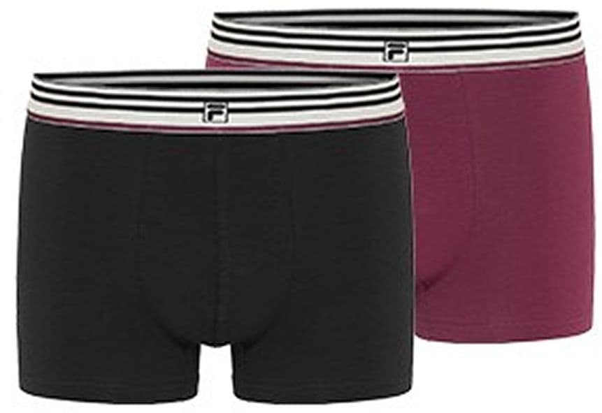 FILA Herren Unterhose Boxer 2er Pack