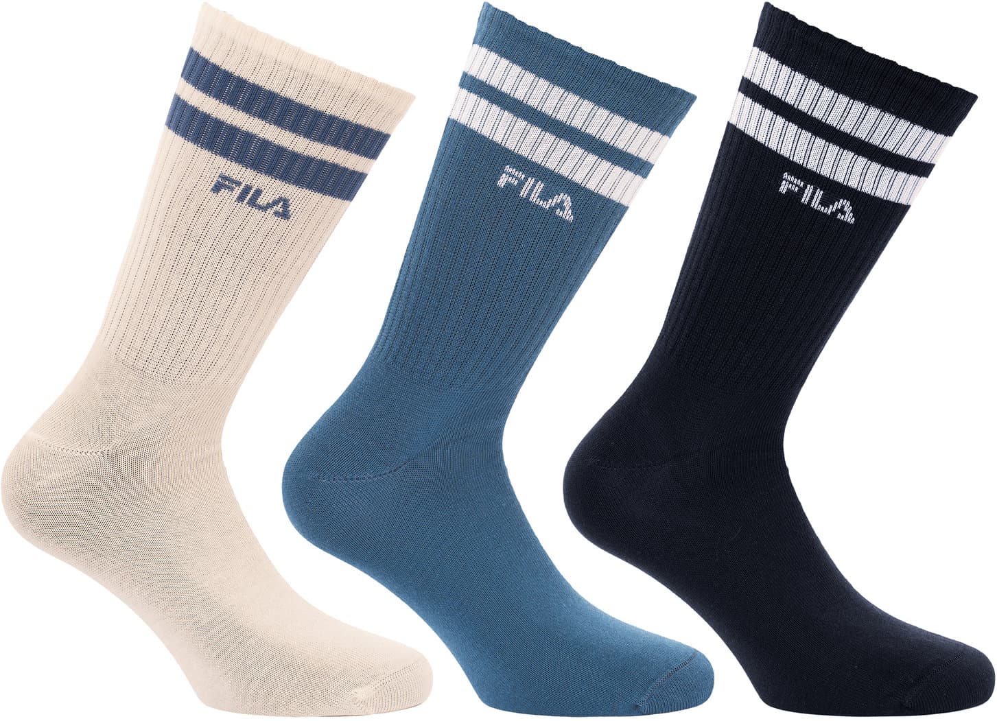FILA Unisex Socken Normal 3er Pack