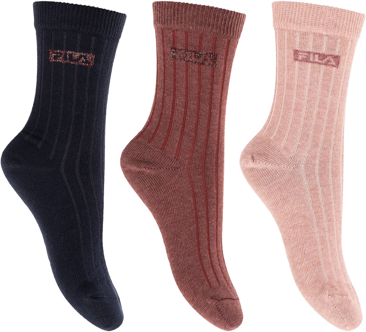 FILA Kinder Socken Normal Plain 3er Pack