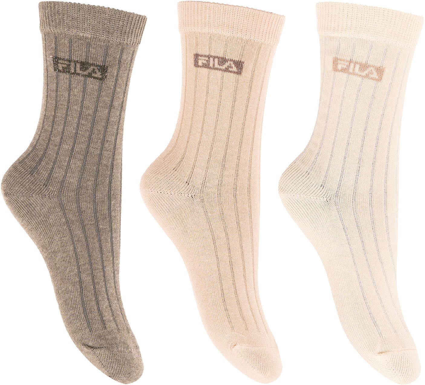 FILA Kinder Socken Normal Plain 3er Pack