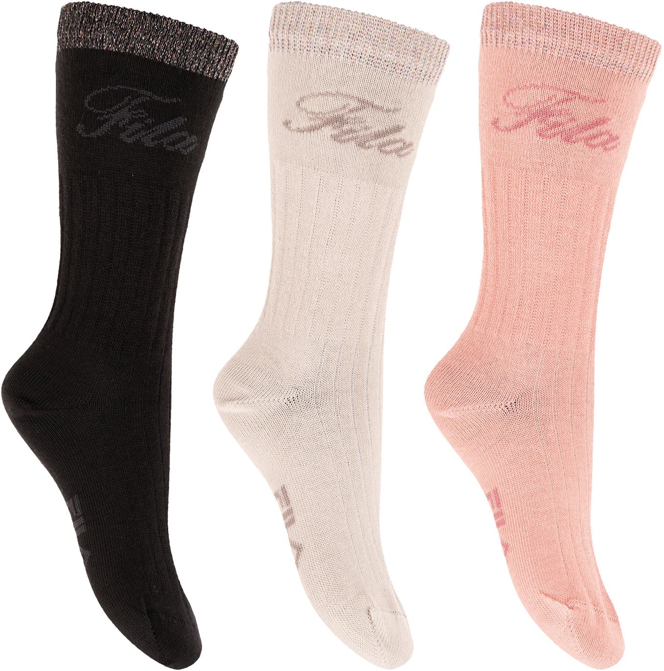 FILA Kinder Socken Normal Plain 3er Pack