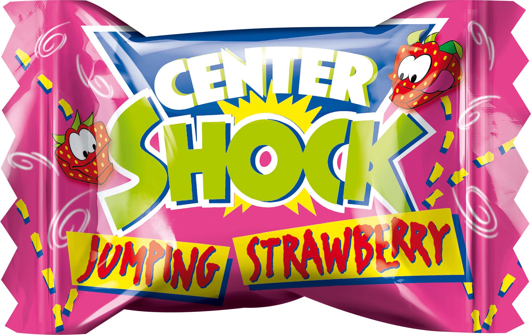 Center Shock Žvakaće gume Jumping Strawberry kutija od 100