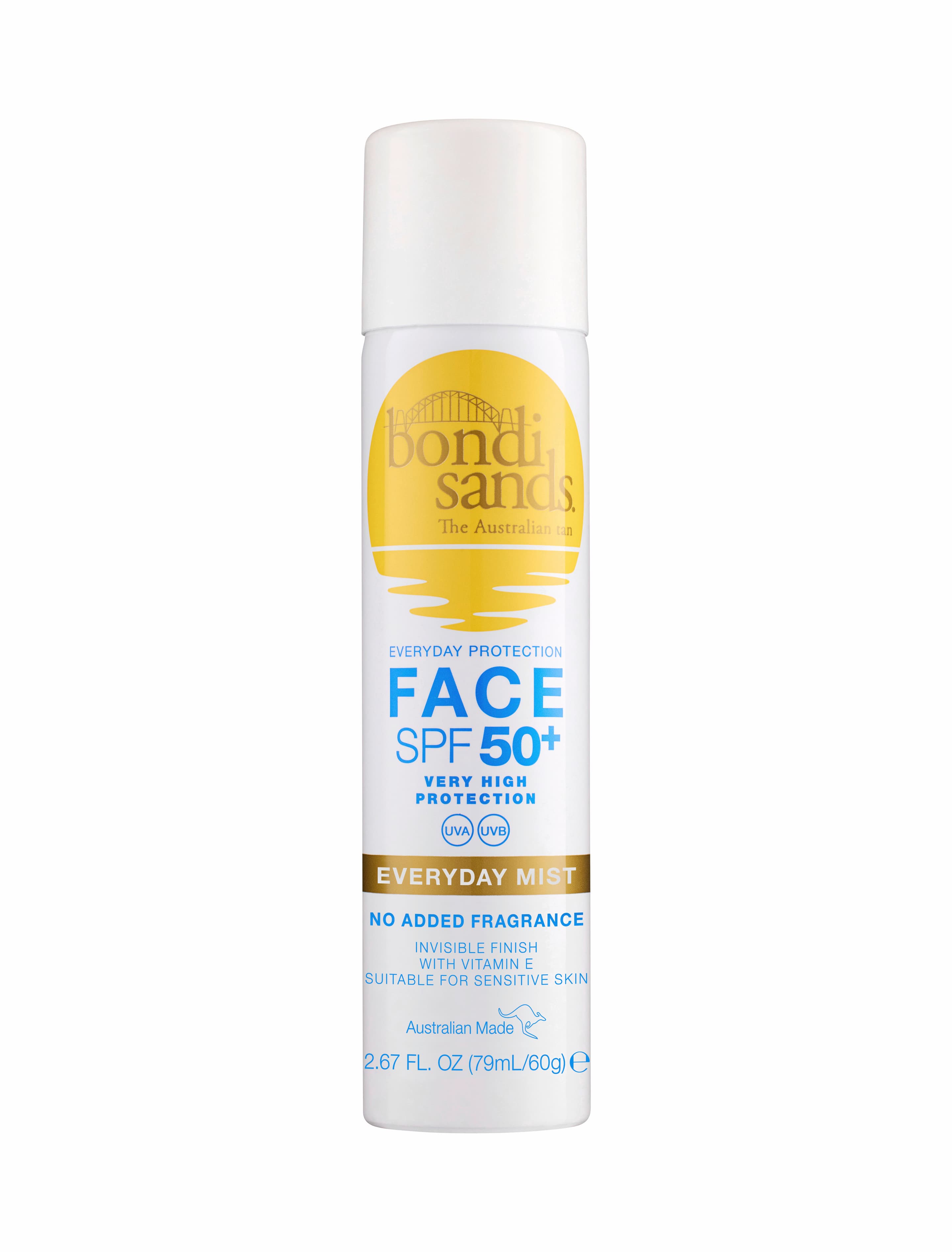 bondi sands Fragrance Free Everyday Face Mist SPF 50+