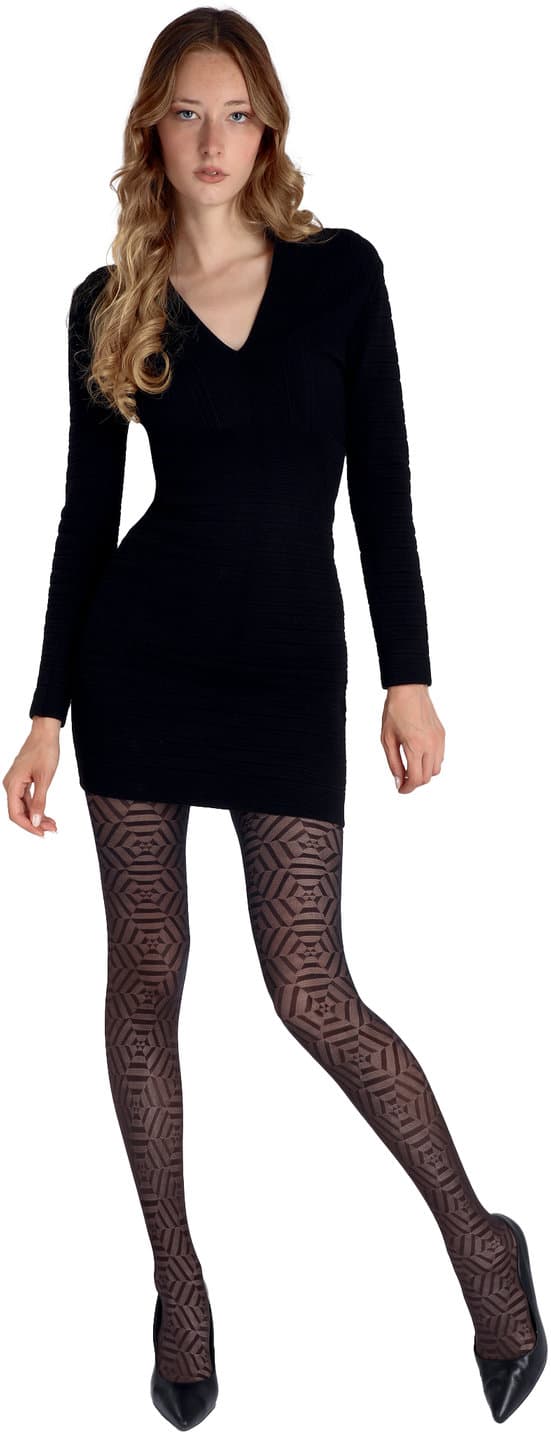 PRIMAVERA Damen Feinstrumpfhose Optical Effect 70 DEN