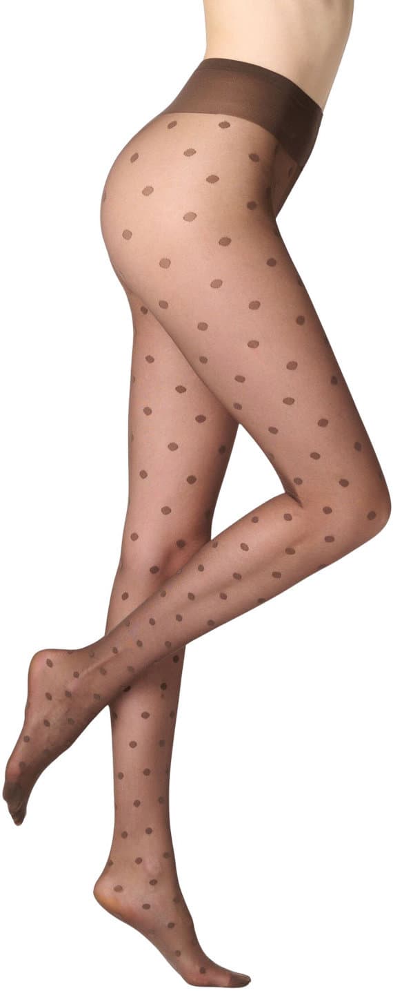 OROBLU Damen Feinstrumpfhose Veil Dots 30 DEN