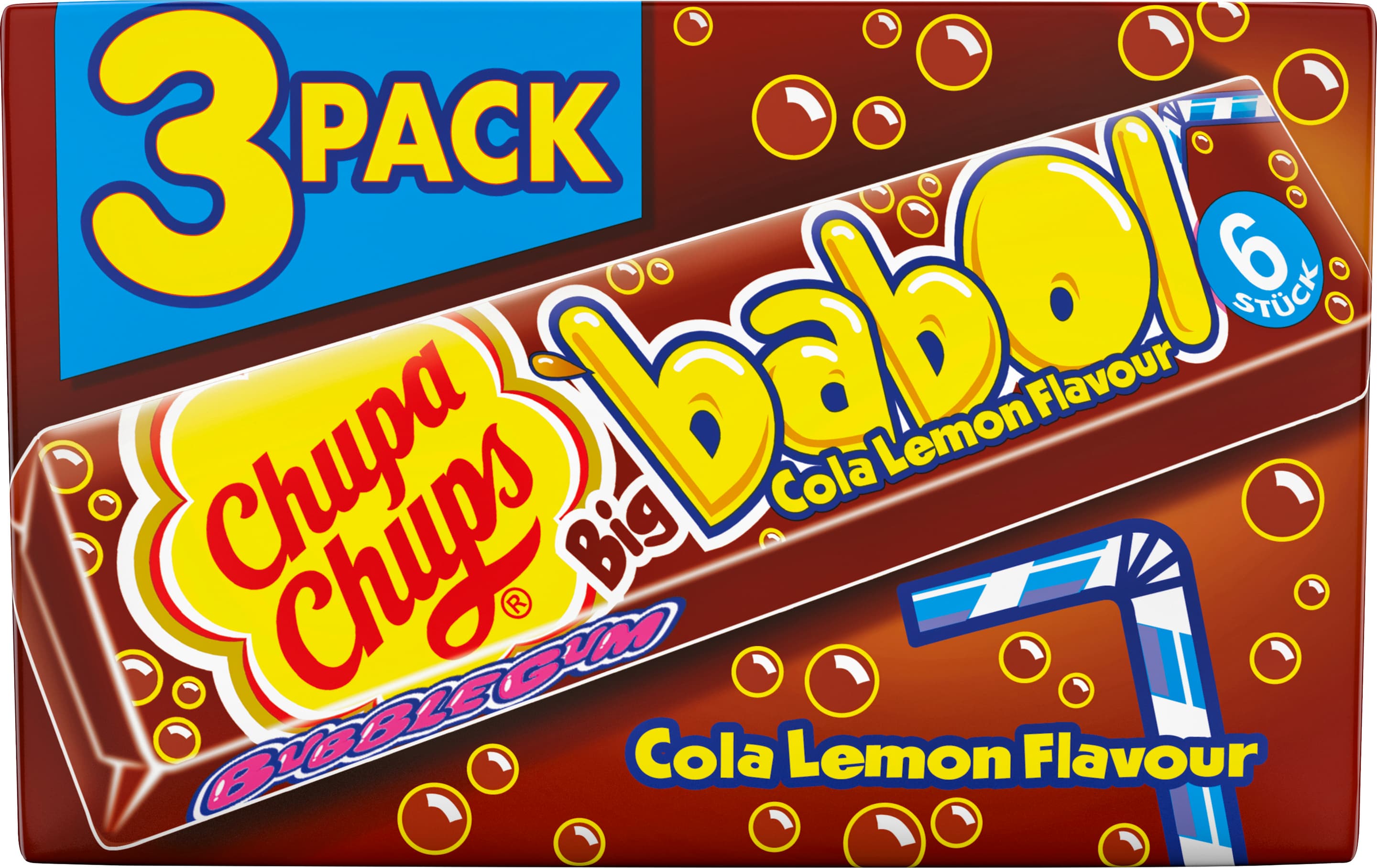 Chupa Chups Big babol Cola Lemon Flavour