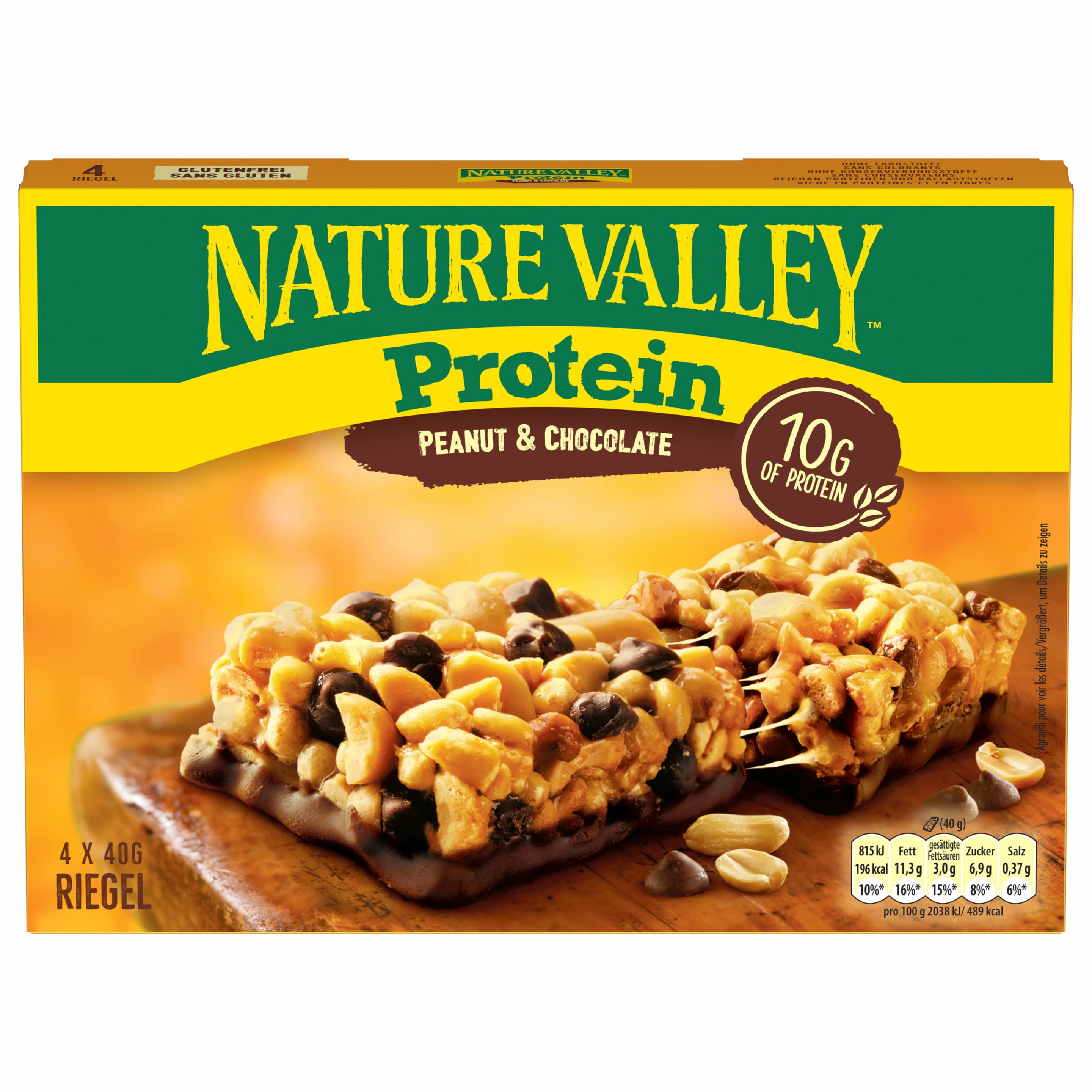 Nature Valley Proteinriegel Erdnuss & Schokolade