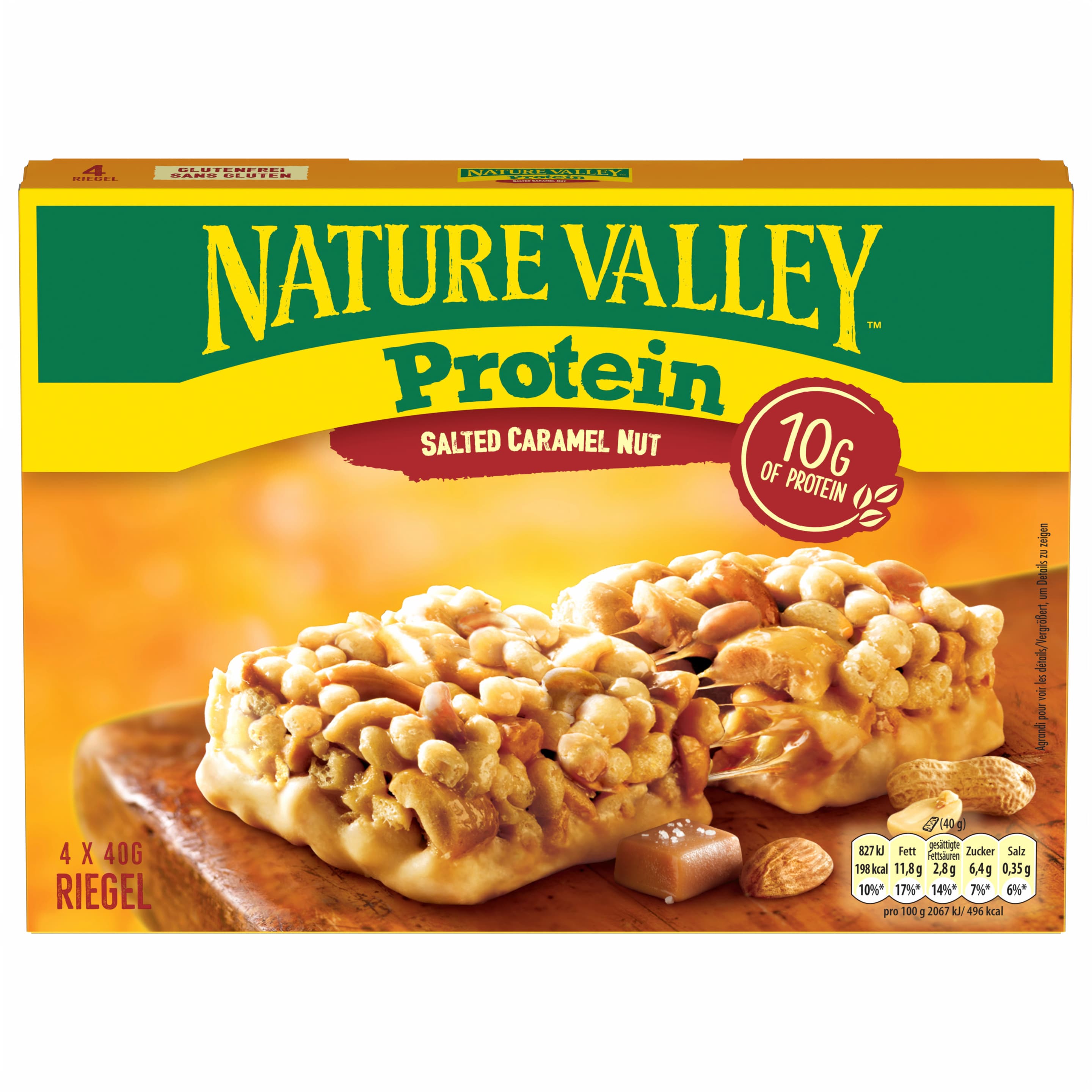 Nature Valley Proteinriegel Salted Caramel Nut