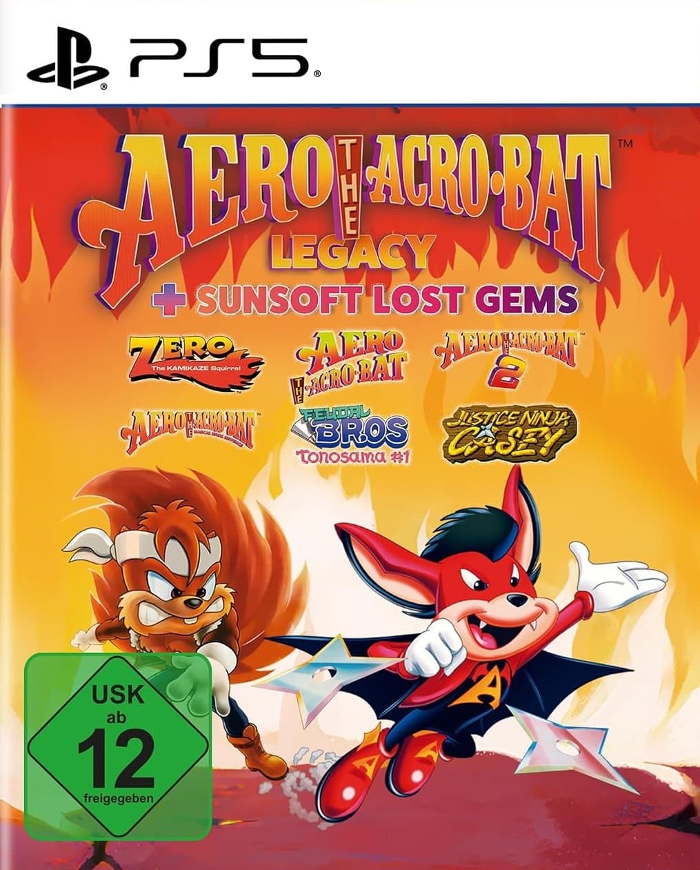 Aero the Acro-Bat Legacy + Sunsoft Lost Gems - Playstation 5