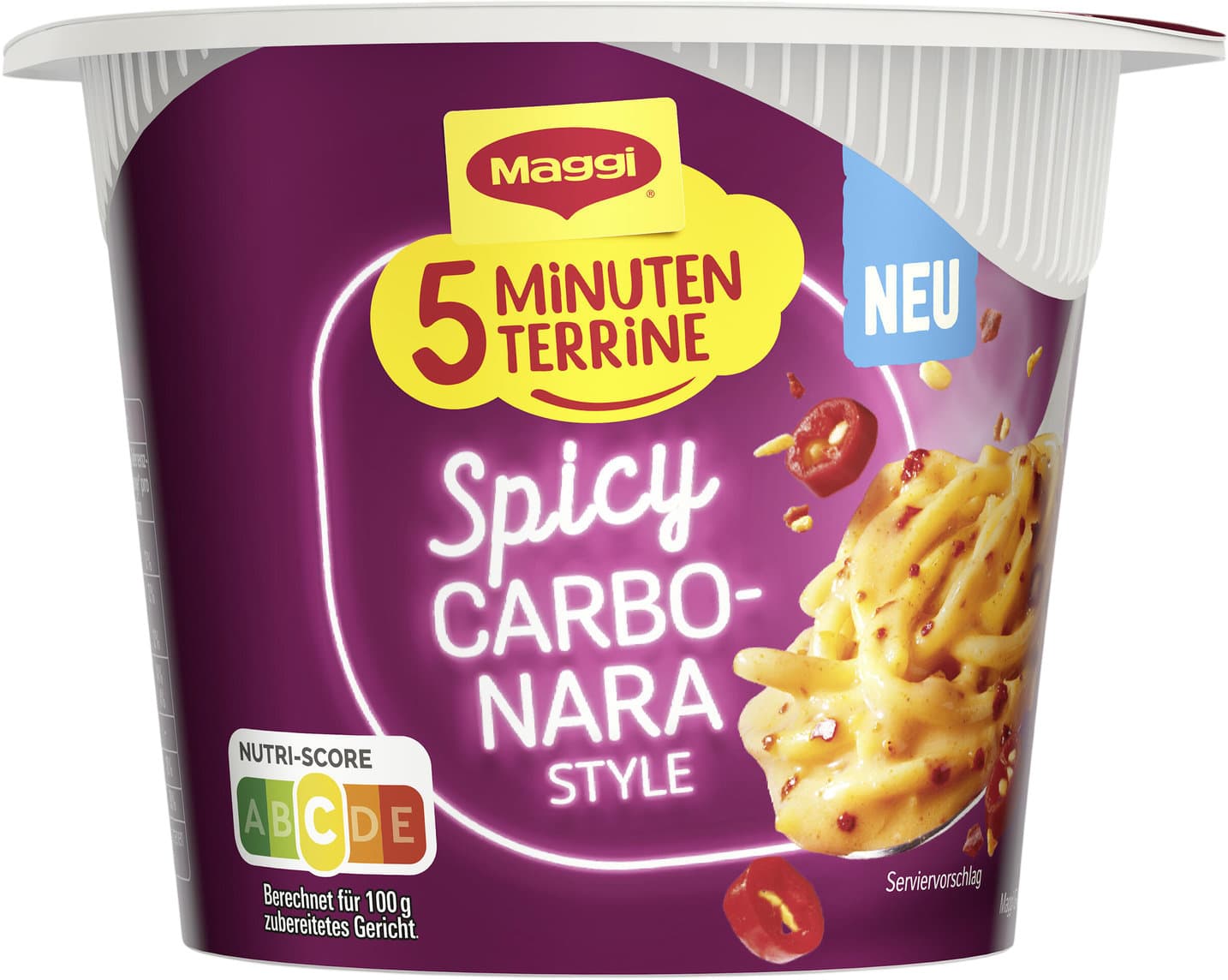 MAGGI 5 Minuten Terrine Spicy Carbonara Style