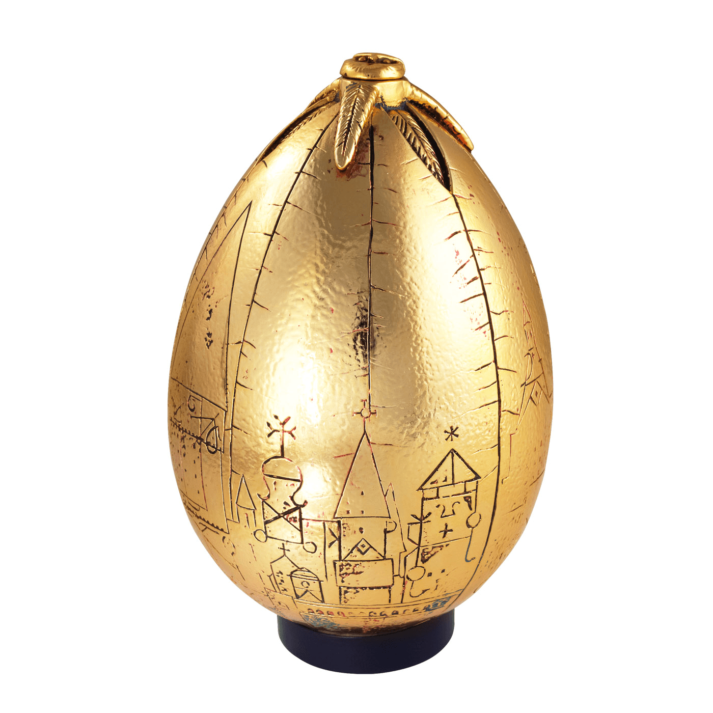 The Noble Collection - Harry Potter Golden Egg – Offizielle 1:1 Prop‑Replik, 22 cm, Resin, mit Display‑Base