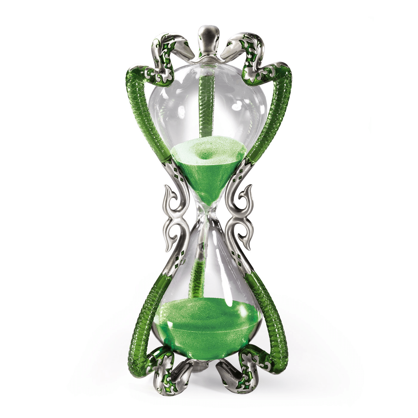 The Noble Collection - Harry Potter Professor Slughorn Sanduhr NN7389 – Filmreplik mit grünem Sand