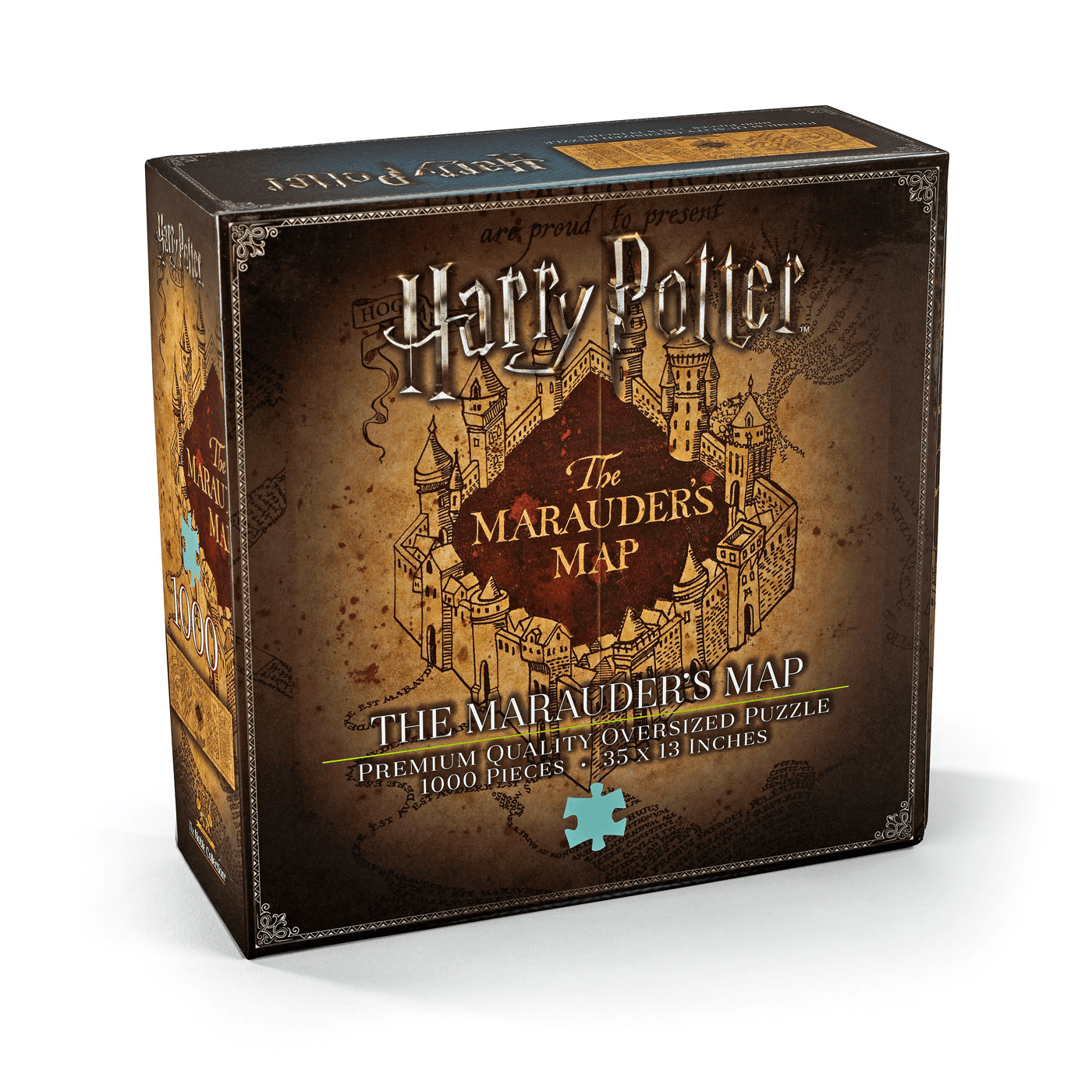The Noble Collection - Harry Potter Marauder’s Map Puzzle NN9457 – 1000‑teiliges Premium‑Puzzle