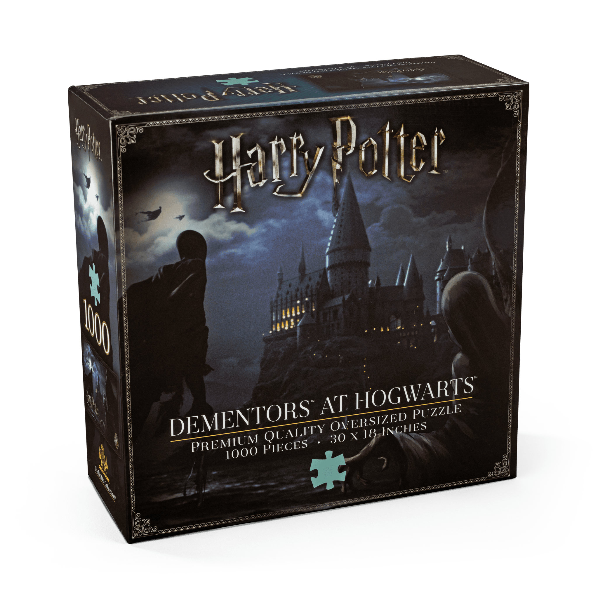 The Noble Collection - Dementors at Hogwarts Puzzle NN9464 – 1000‑teiliges Premium‑Puzzle (30×18 Zoll)