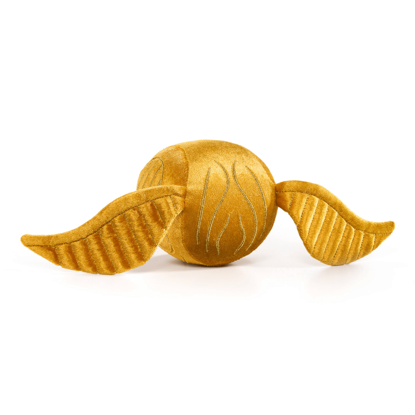 The Noble Collection - Harry Potter Golden Snitch Plüsch NN7566 – Weiche Quidditch‑Edition mit 15" Flügelspannweite
