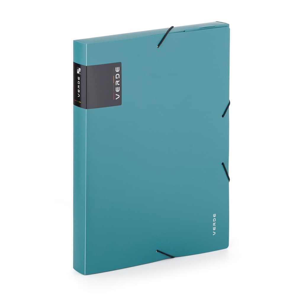 oxybag® Heftbox PP A4 VERDE MILANO (BLAU)