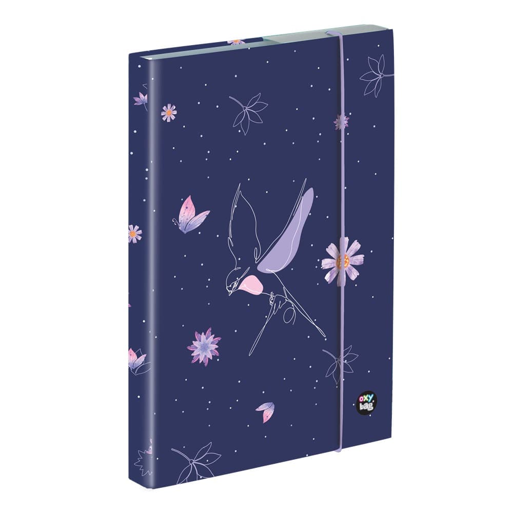 oxybag® Heftbox A4 FLOWERS