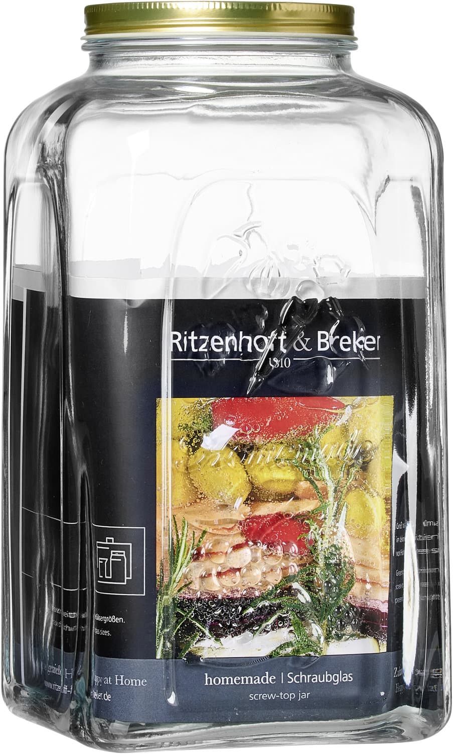 Ritzenhoff & Breker Vorratsglas Homemade 5l