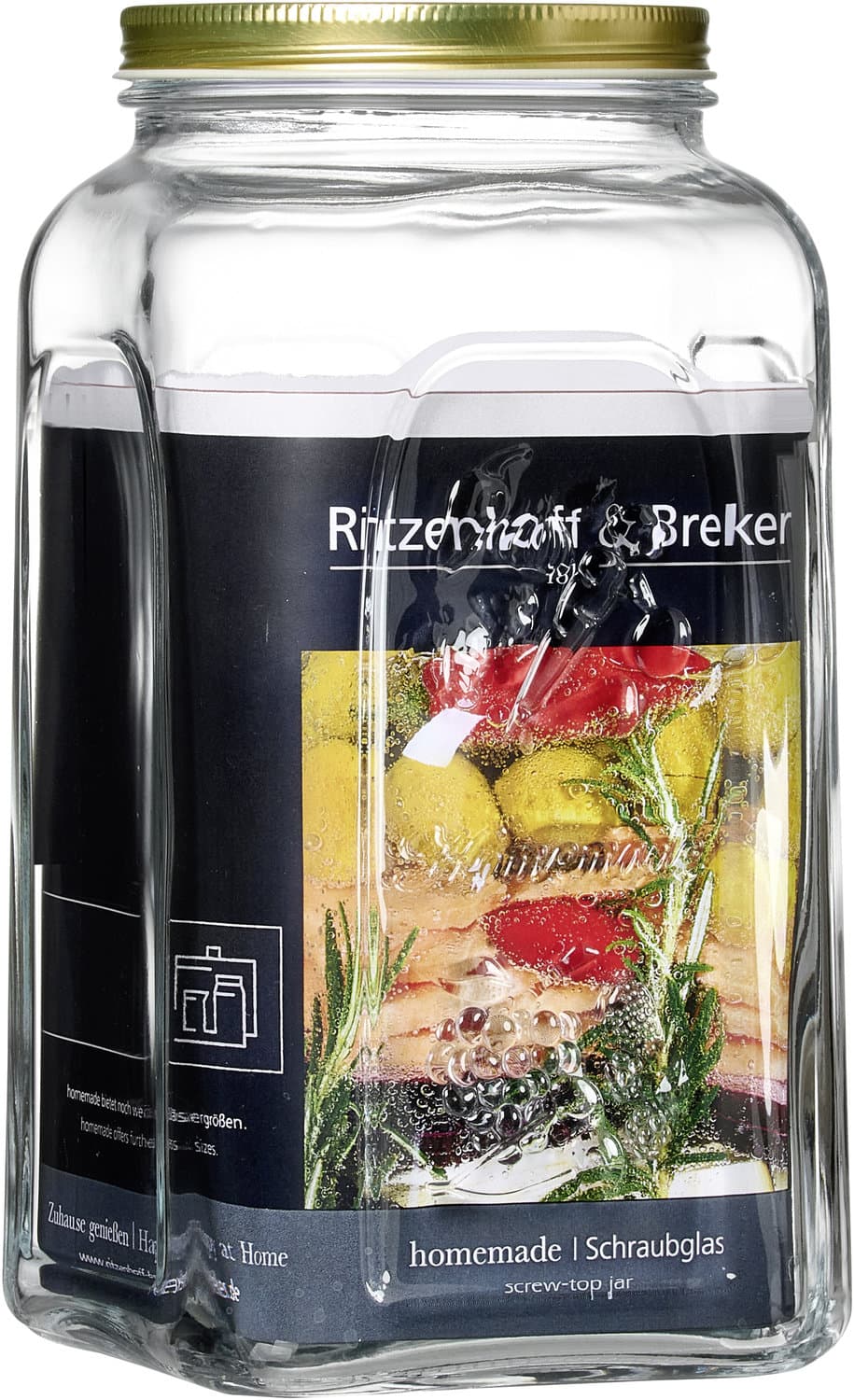 Ritzenhoff & Breker Vorratsglas Homemade 3l