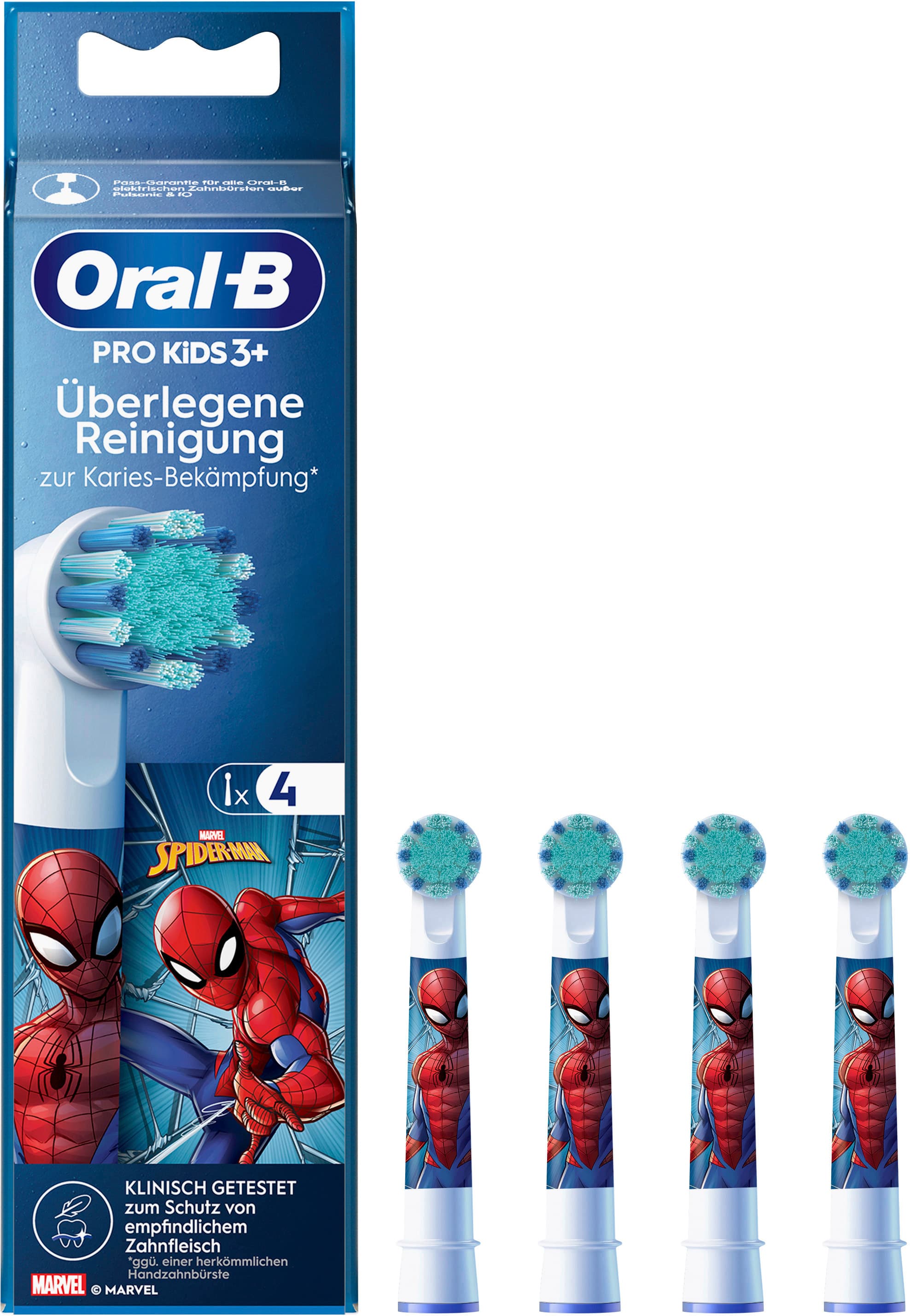 Oral-B Aufsteckbürsten Spiderman