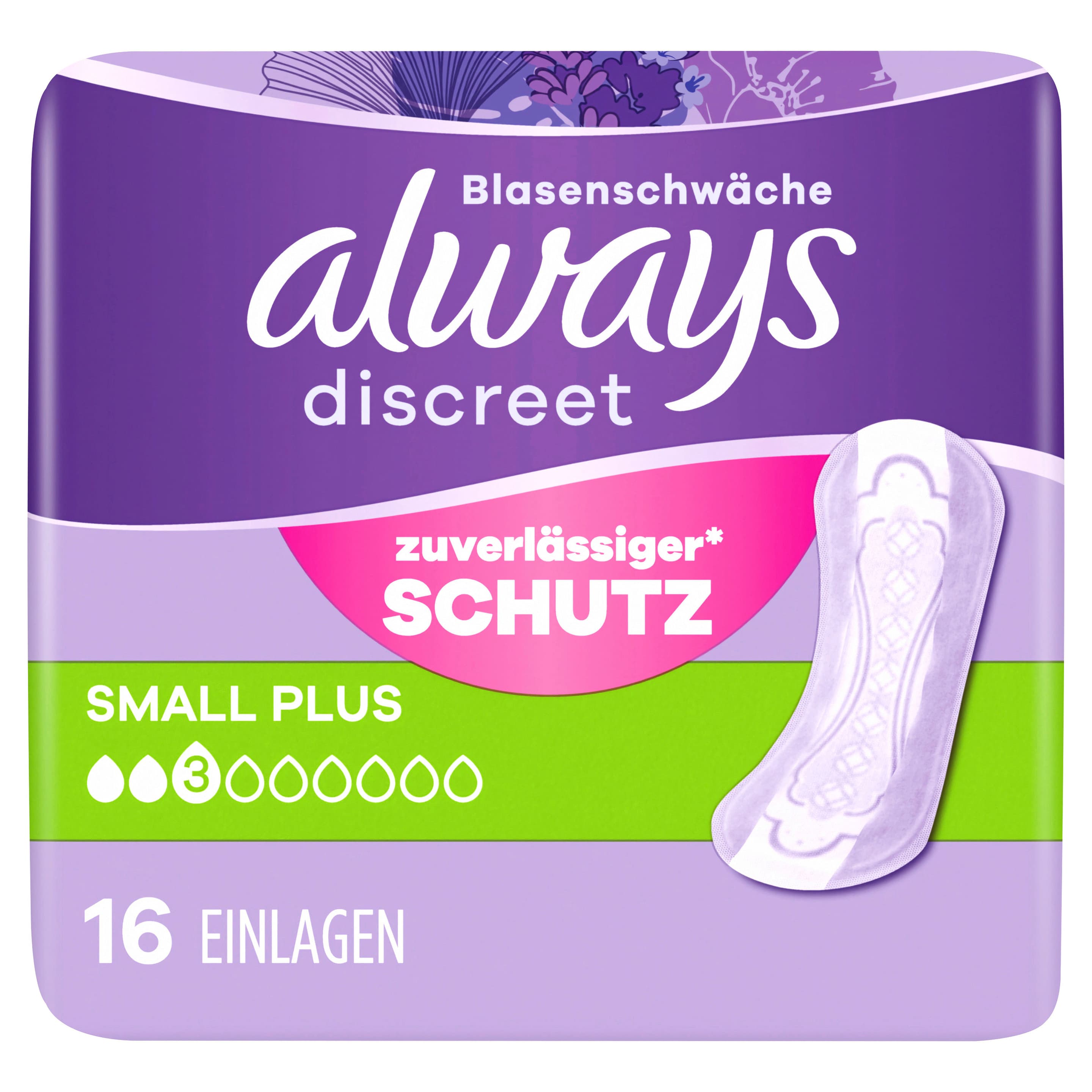 Always Discreet Inkontinenz Small Plus