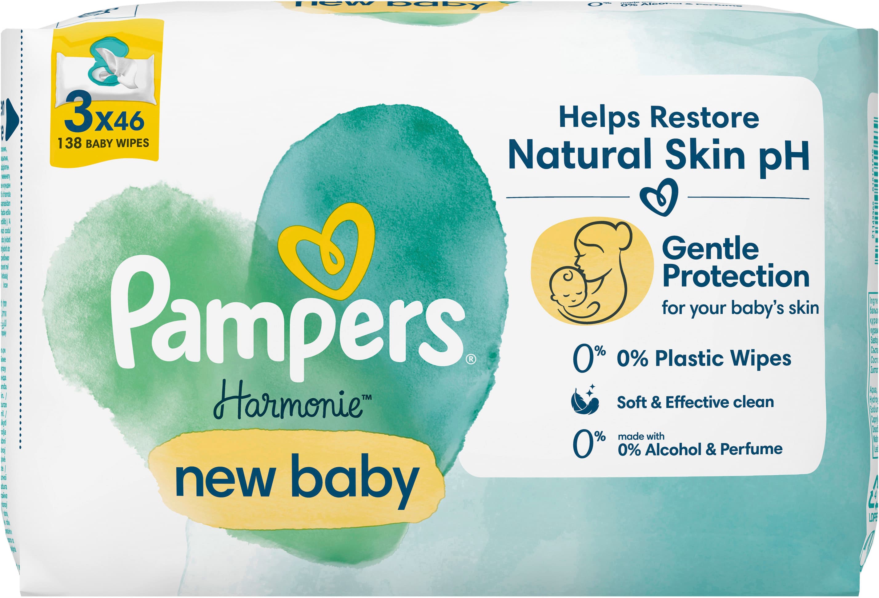 Pampers Harmonie new Baby Feuchttüchter