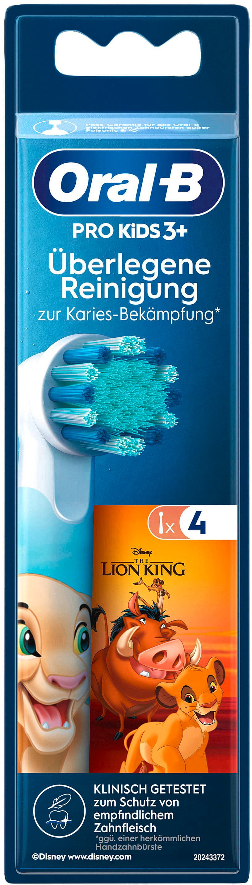 Oral-B Pro Kids 3+ Aufsteckbürsten König der Löwen