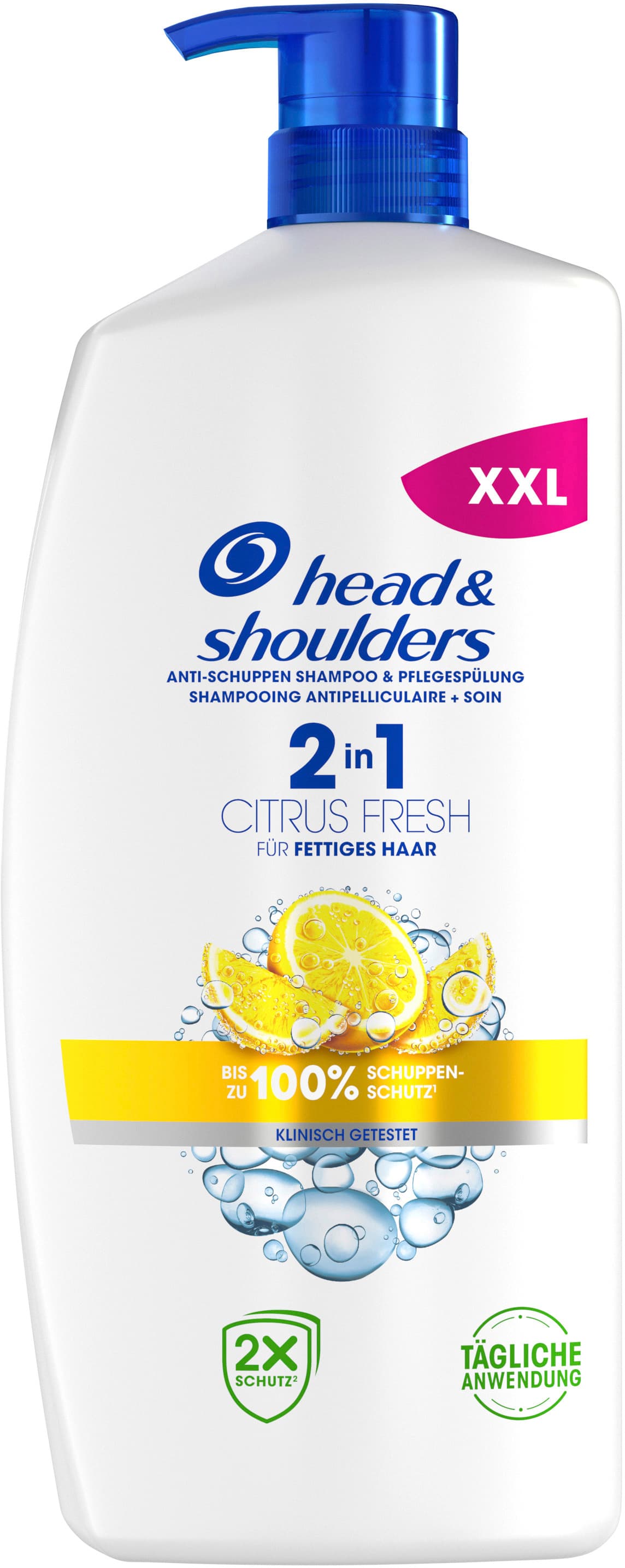 Head & Shoulders Anti Schuppen Haarshampoo 2in1 citrus fresh