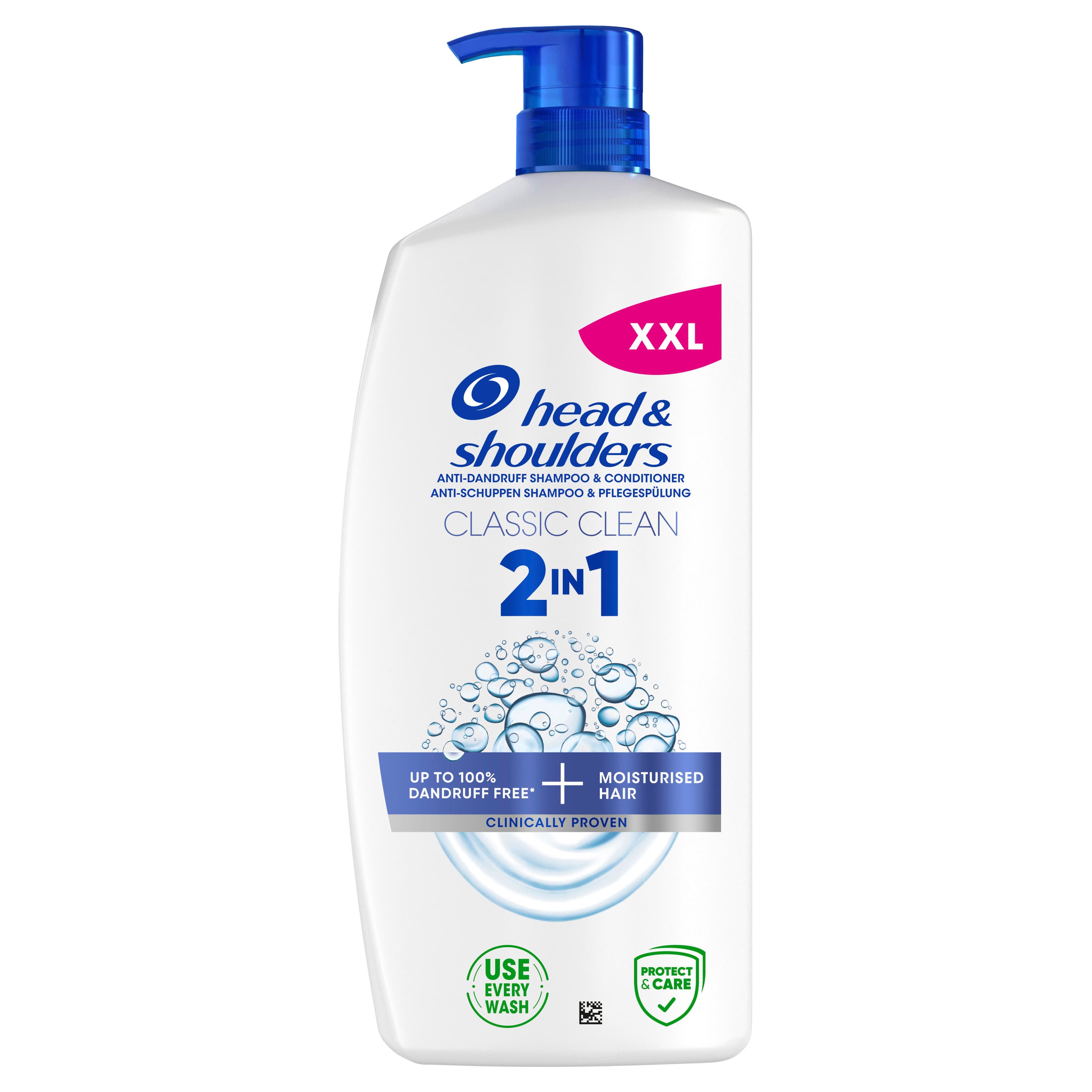 Head & Shoulders Anti Schuppen Haarshampoo 2in1 classic clean