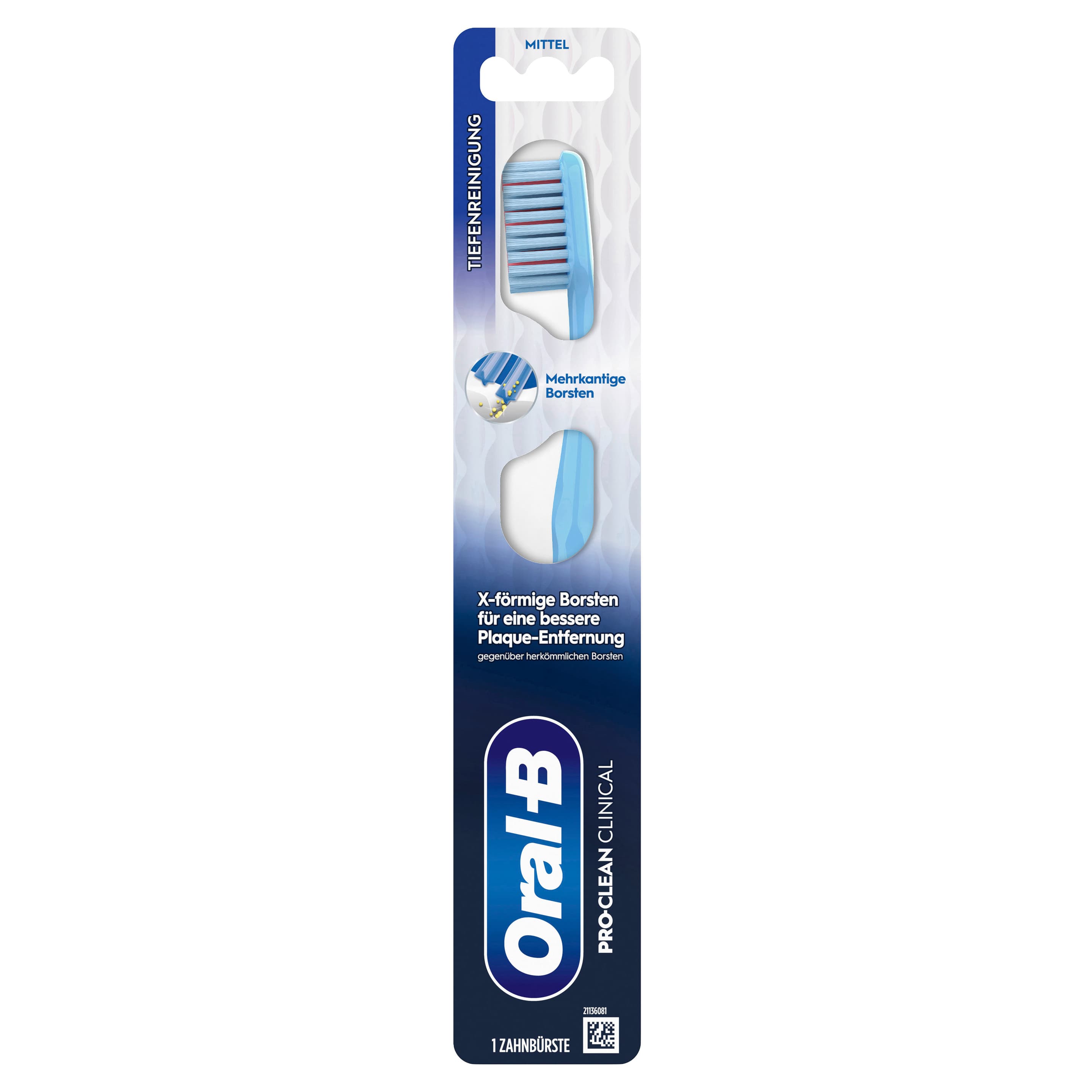 Oral-B PRO-CLEAN Zahnbürste Clinical sortiert