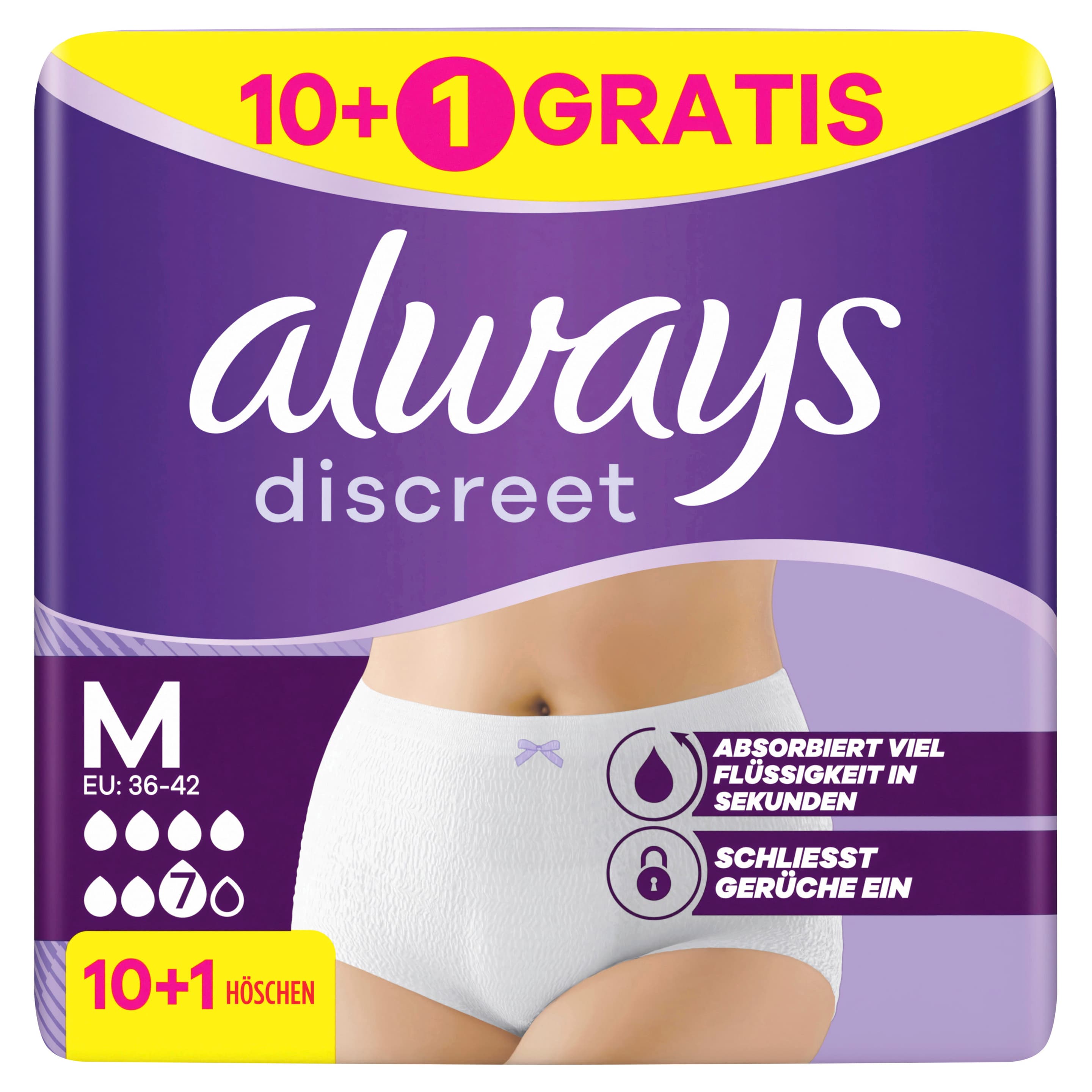 Always Discreet Inkontinenz Pants Plus M