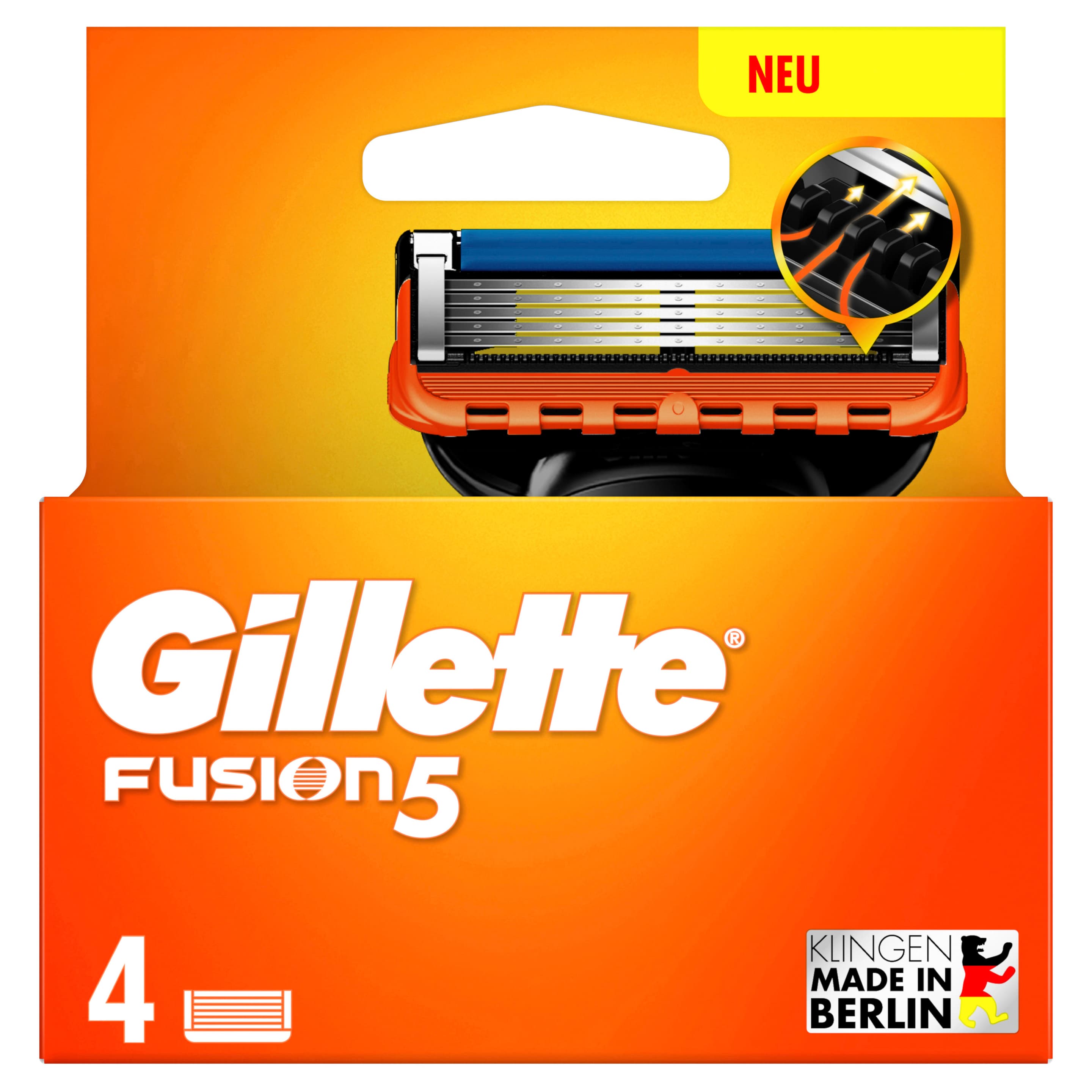 Gillette Fusion 5 System Rasierklingen