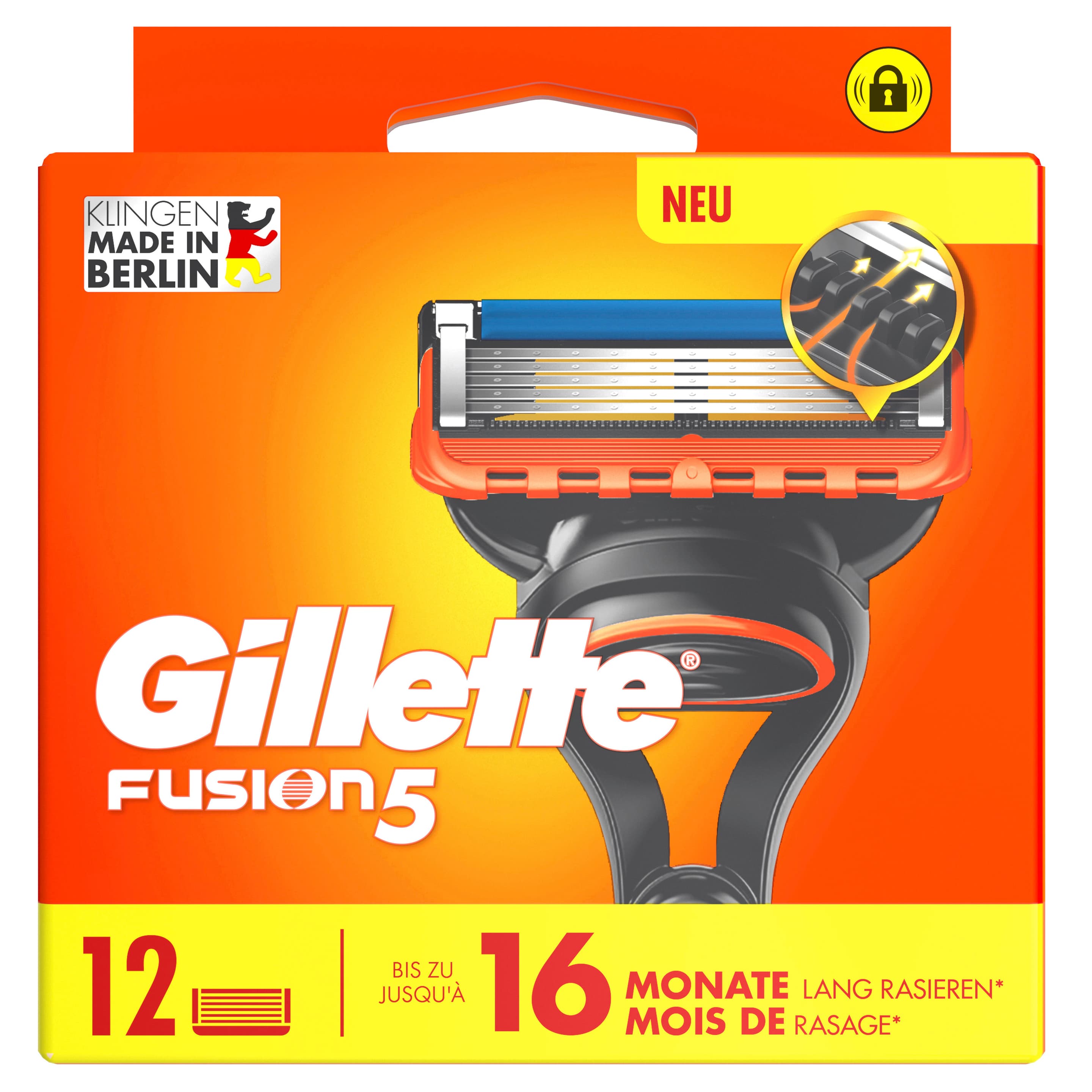 Gillette Fusion 5 System Rasierklingen