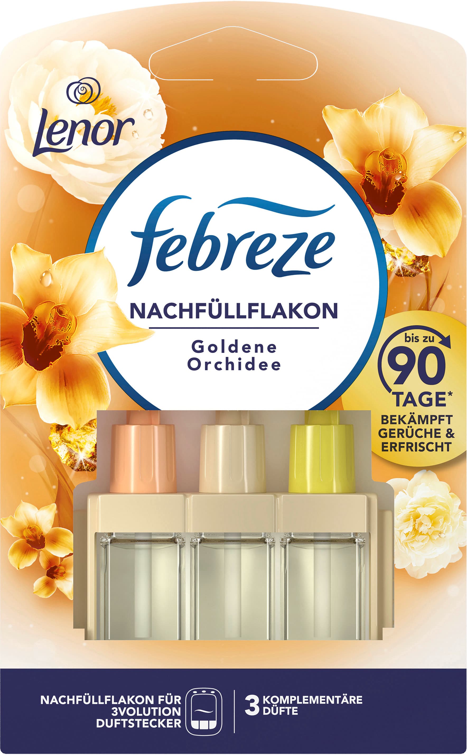 Febreze 3volution Duftstecker Nachfüllflakon Goldene Orchidee