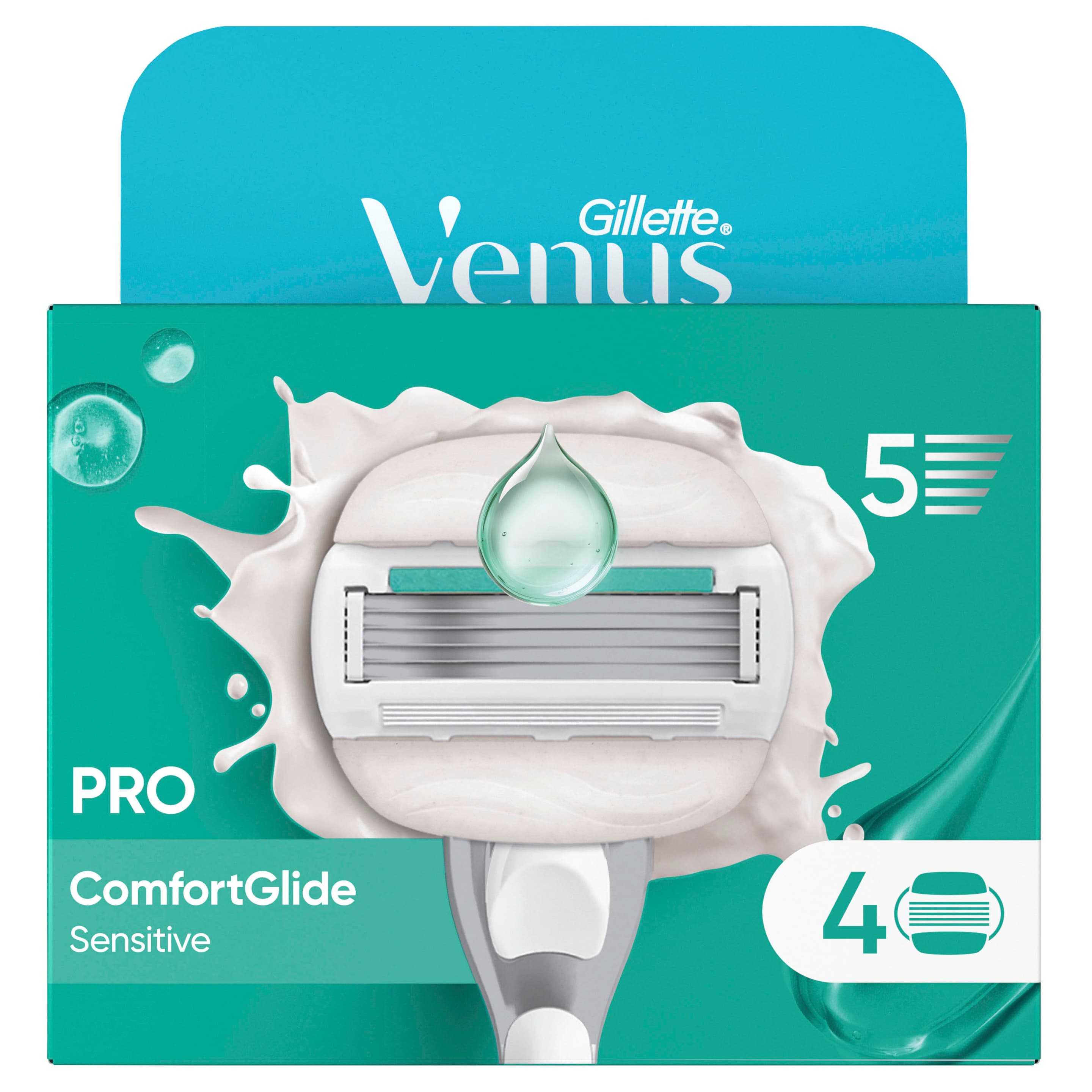 Gillette Venus Rasierklingen Comfortglide Sensitive